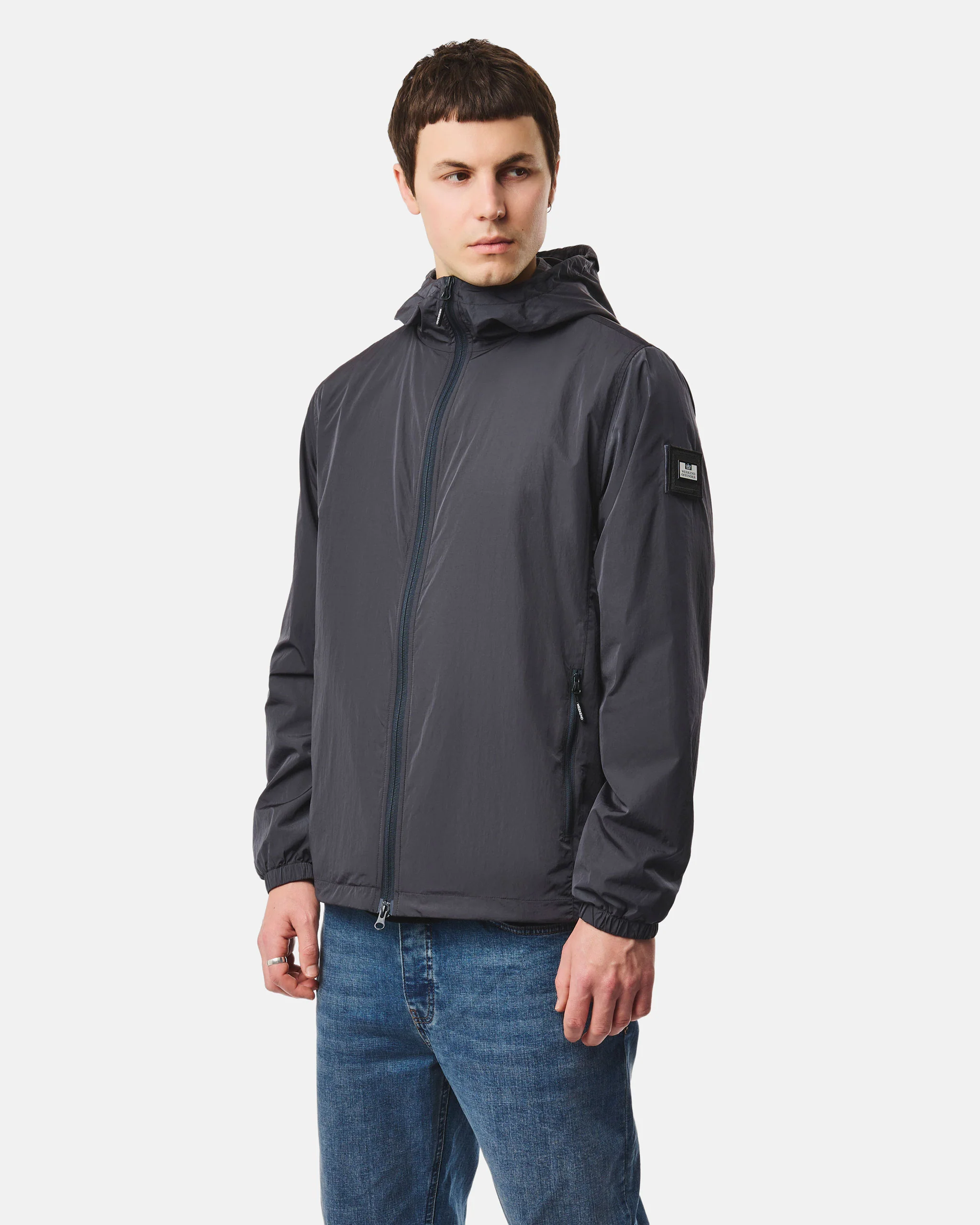 Technician Fleece Lined Jacket Ash Grey - Image 2