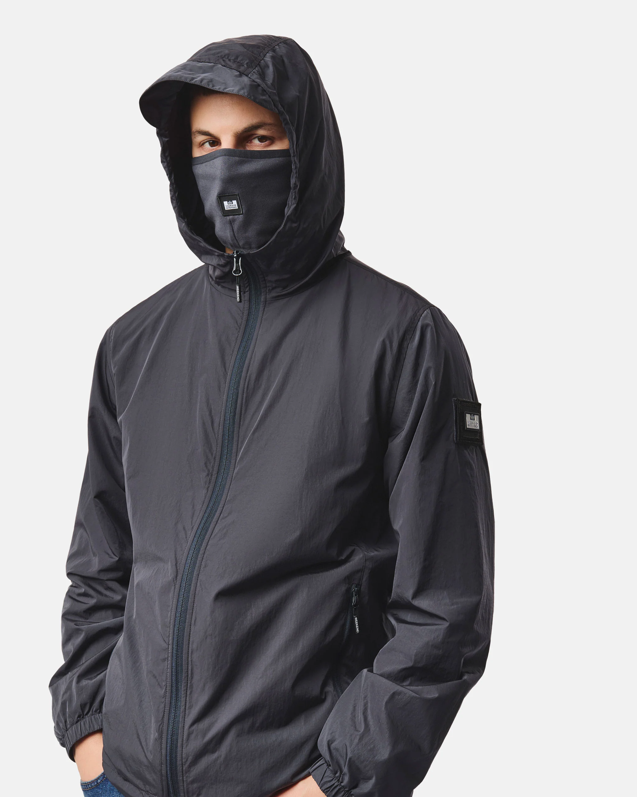 Technician Fleece Lined Jacket Ash Grey - Image 3