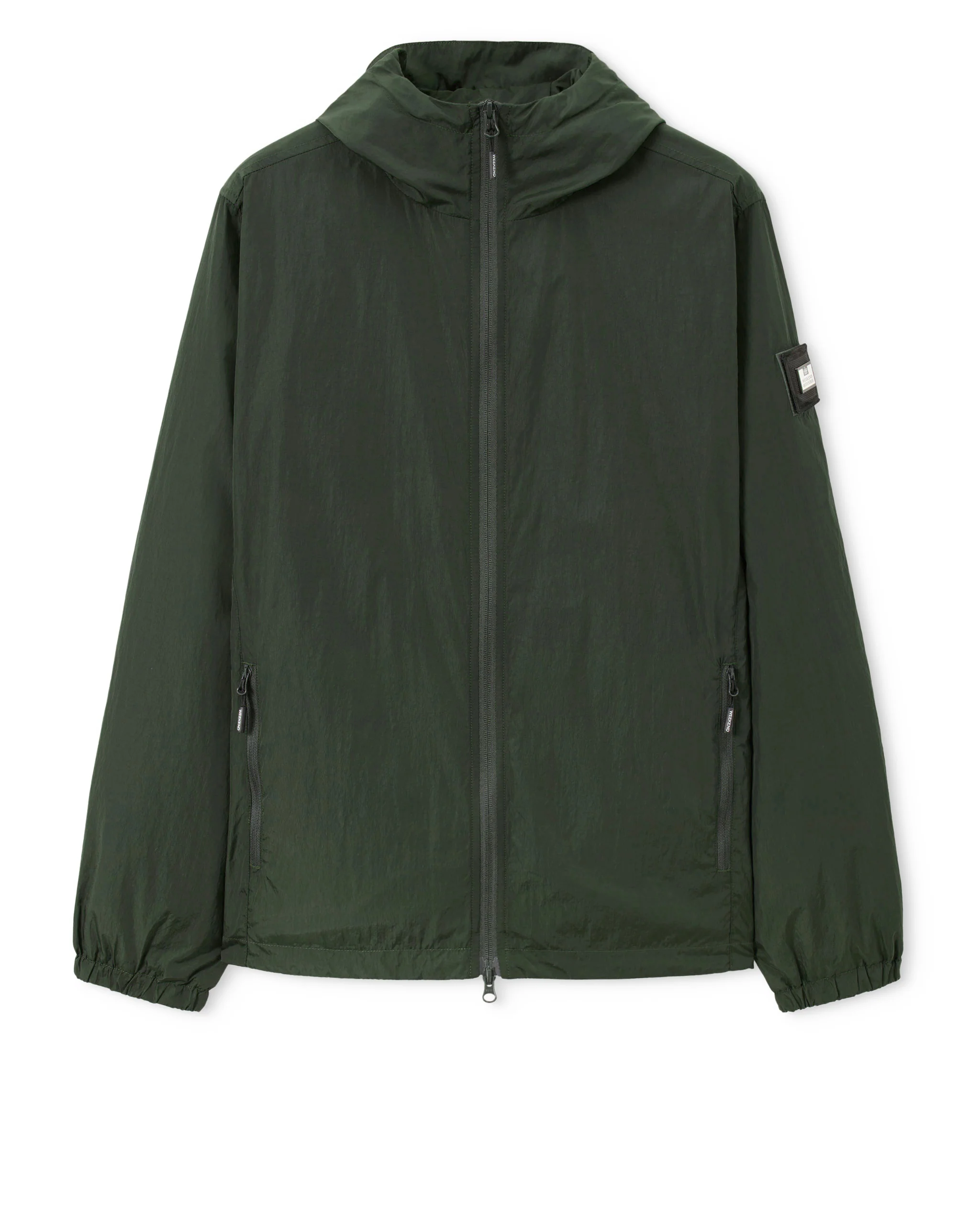 Technician Fleece Lined Jacket Black Forest Green