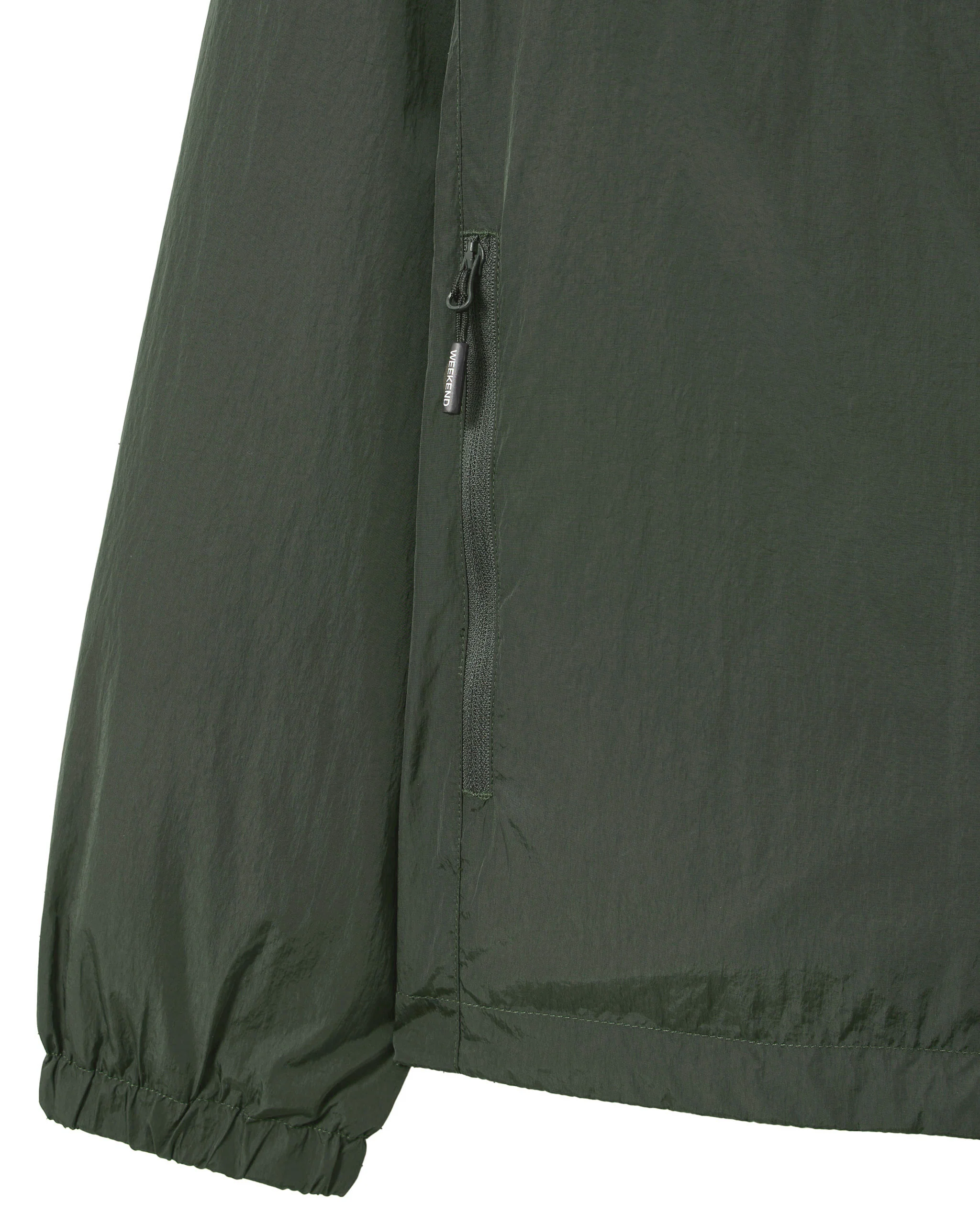 Technician Fleece Lined Jacket Black Forest Green - Image 7