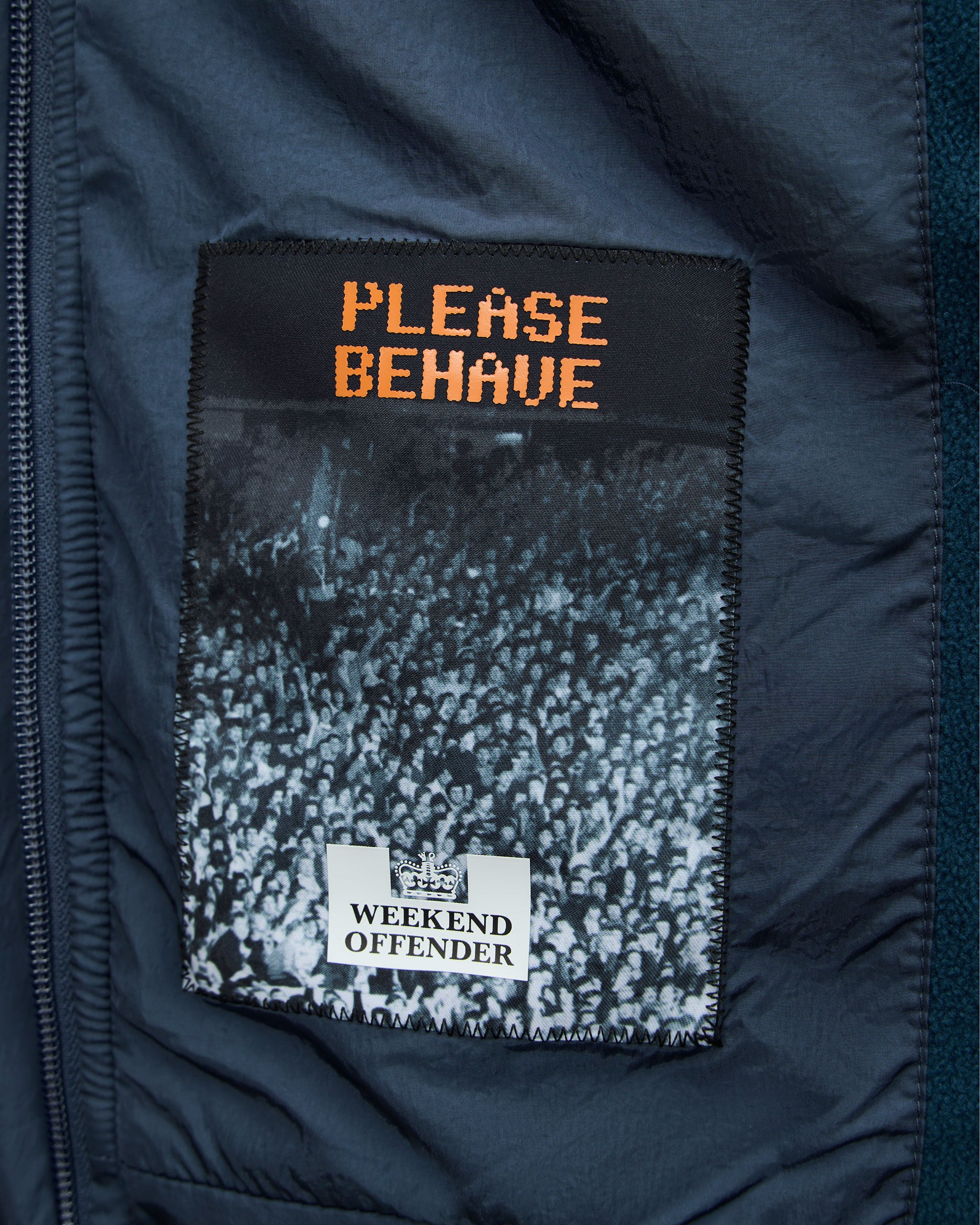 Technician Fleece Lined Jacket Lagoon Blue - Image 7