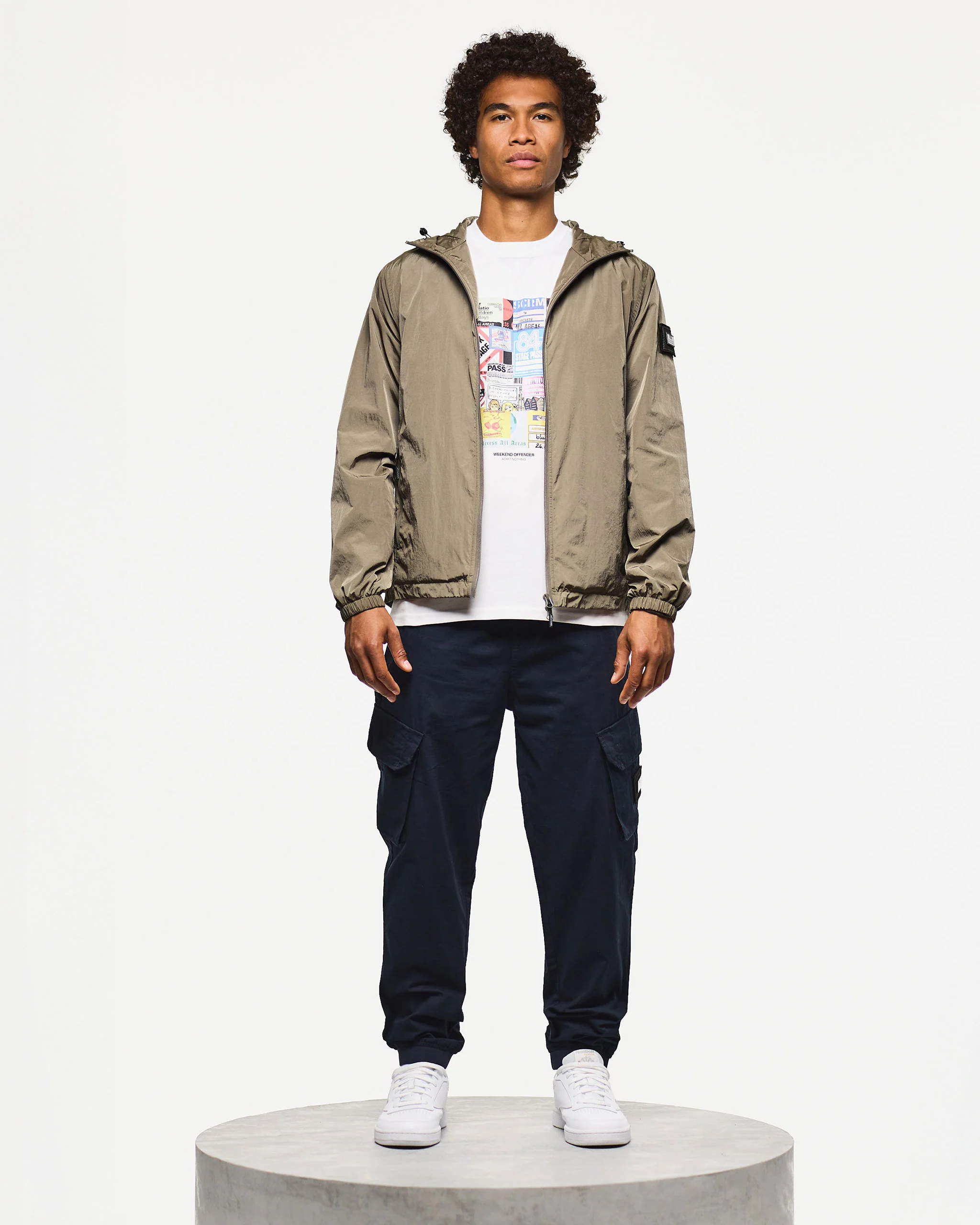 Technician Fleece Lined Jacket Tobacco Brown - Image 4