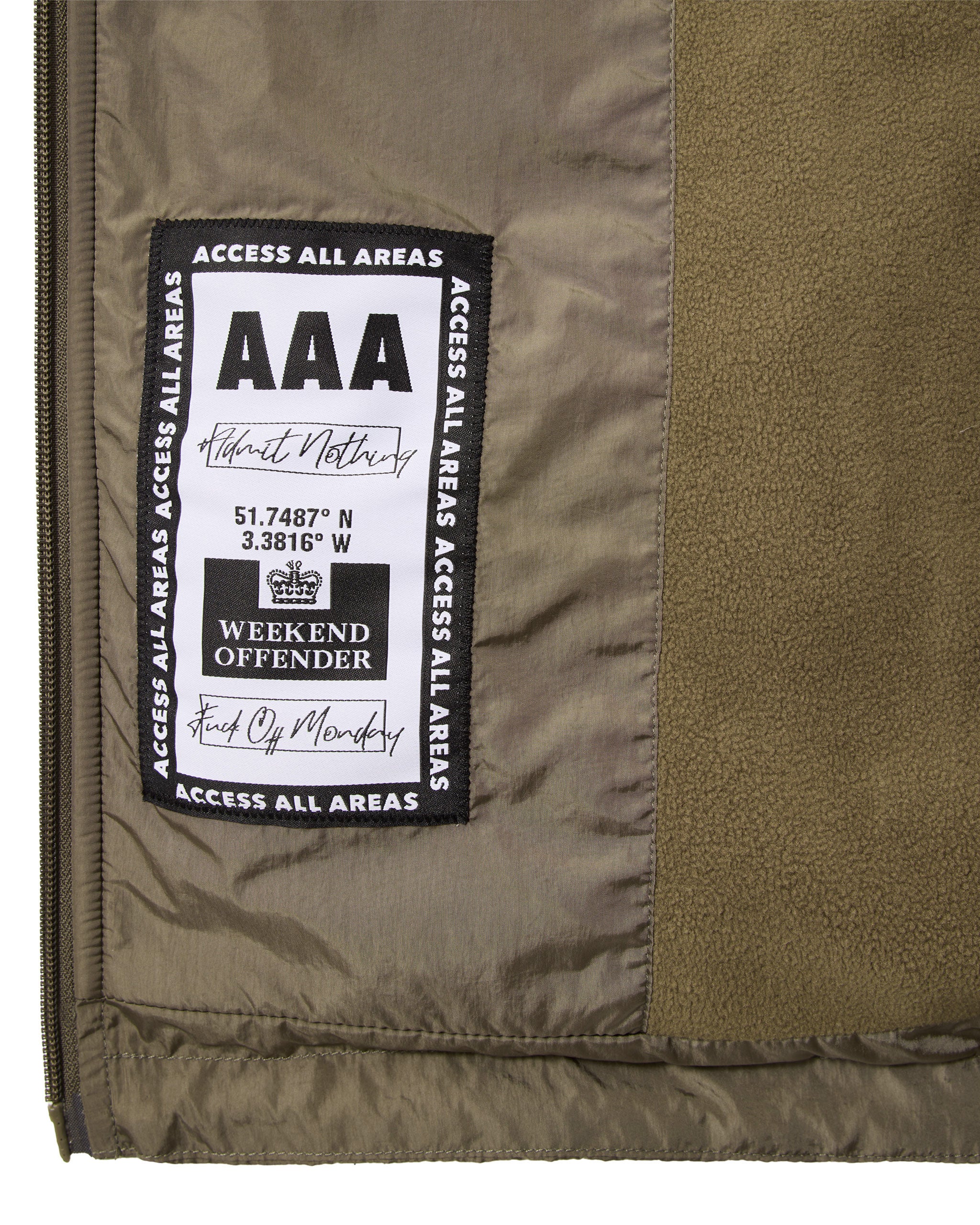 Technician Fleece Lined Jacket Tobacco Brown - Image 8