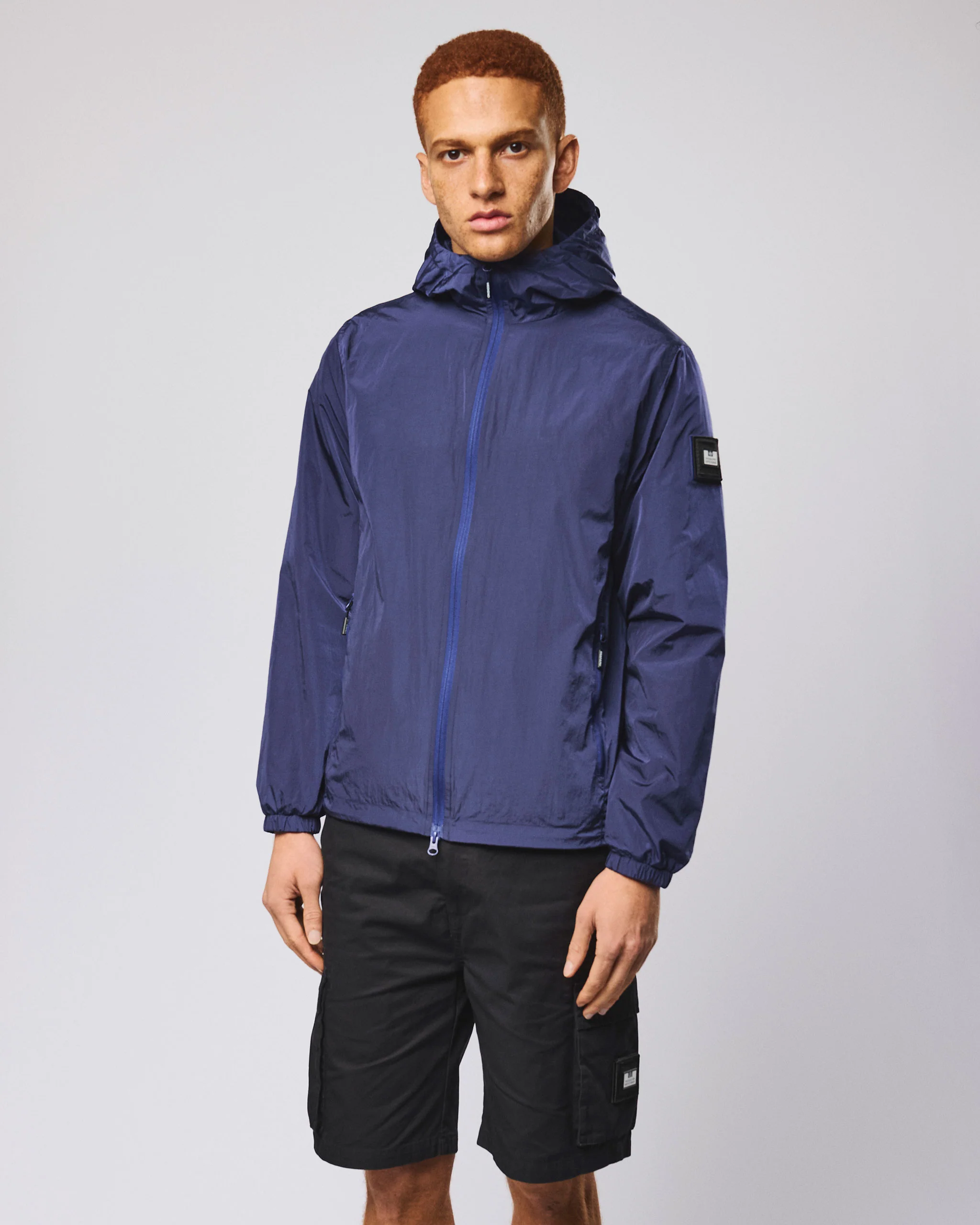 Technician Mesh Lined Jacket Dark Sapphire Blue - Image 2
