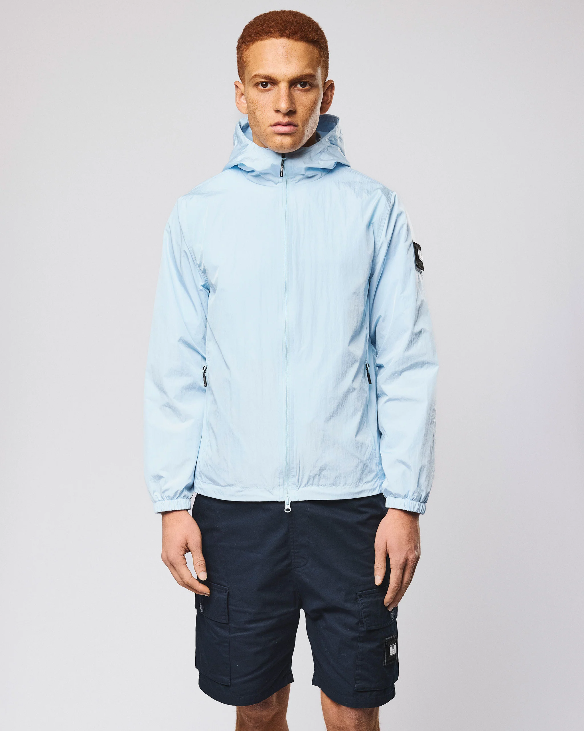 Technician Mesh Lined Jacket Sky Blue - Image 3