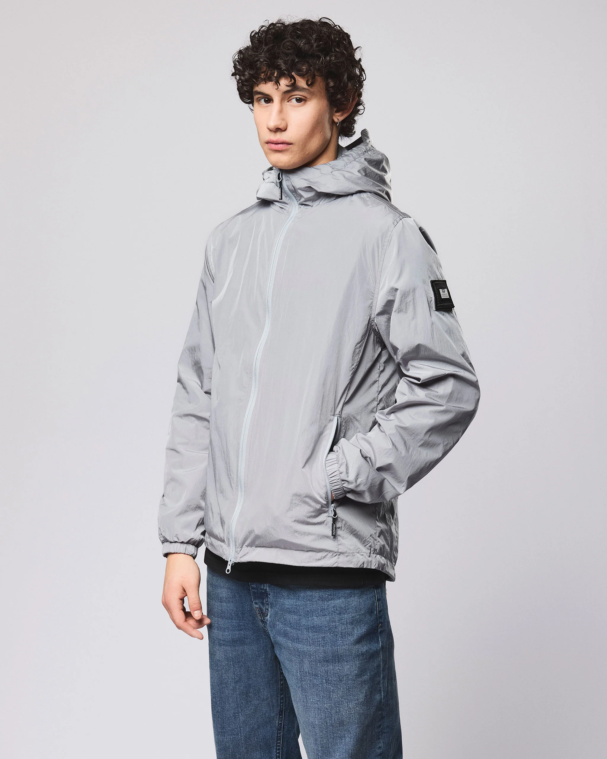 Technician Mesh Lined Jacket Smokey Grey - Image 3
