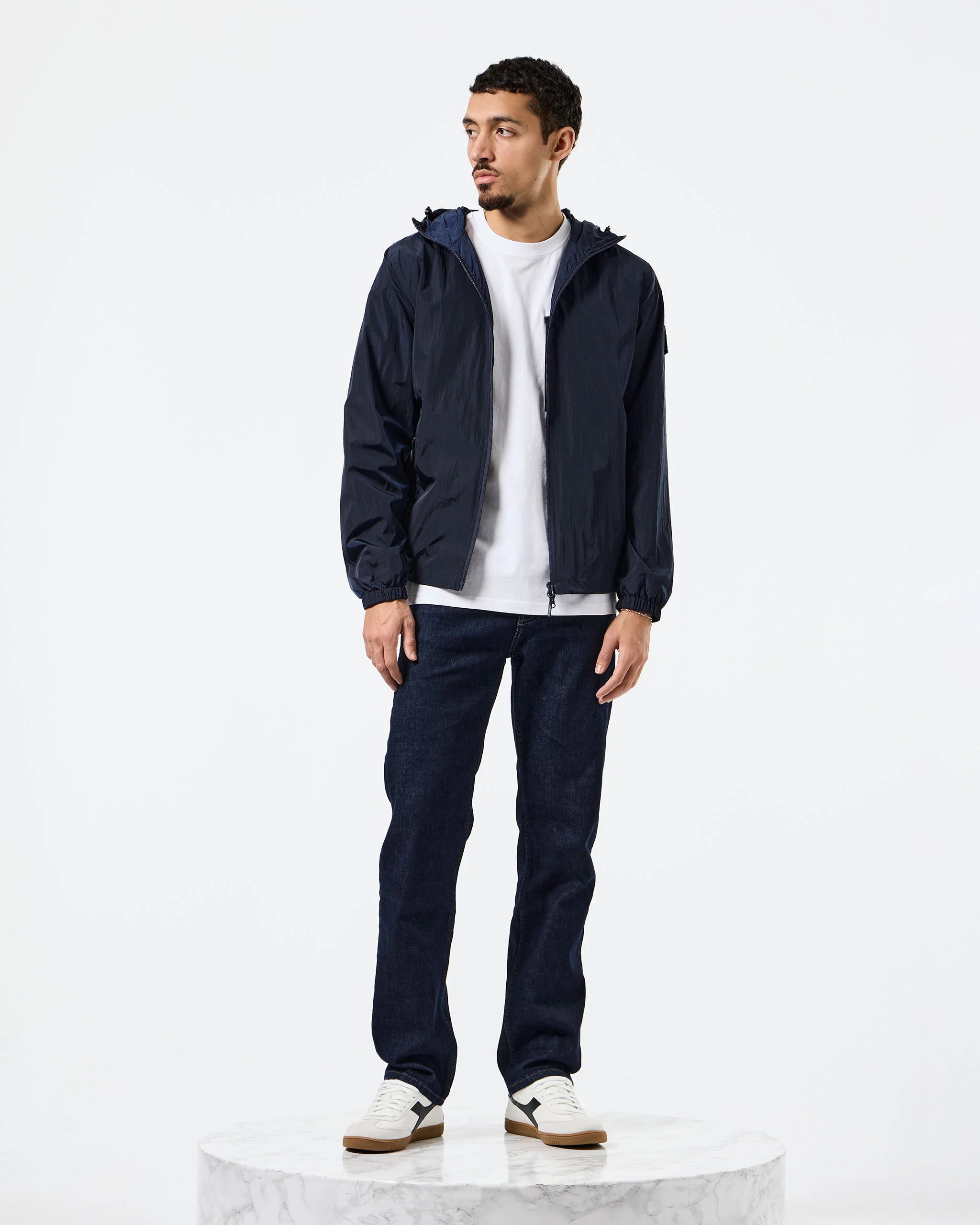Technician Mesh Lined Jacket Navy - Image 2
