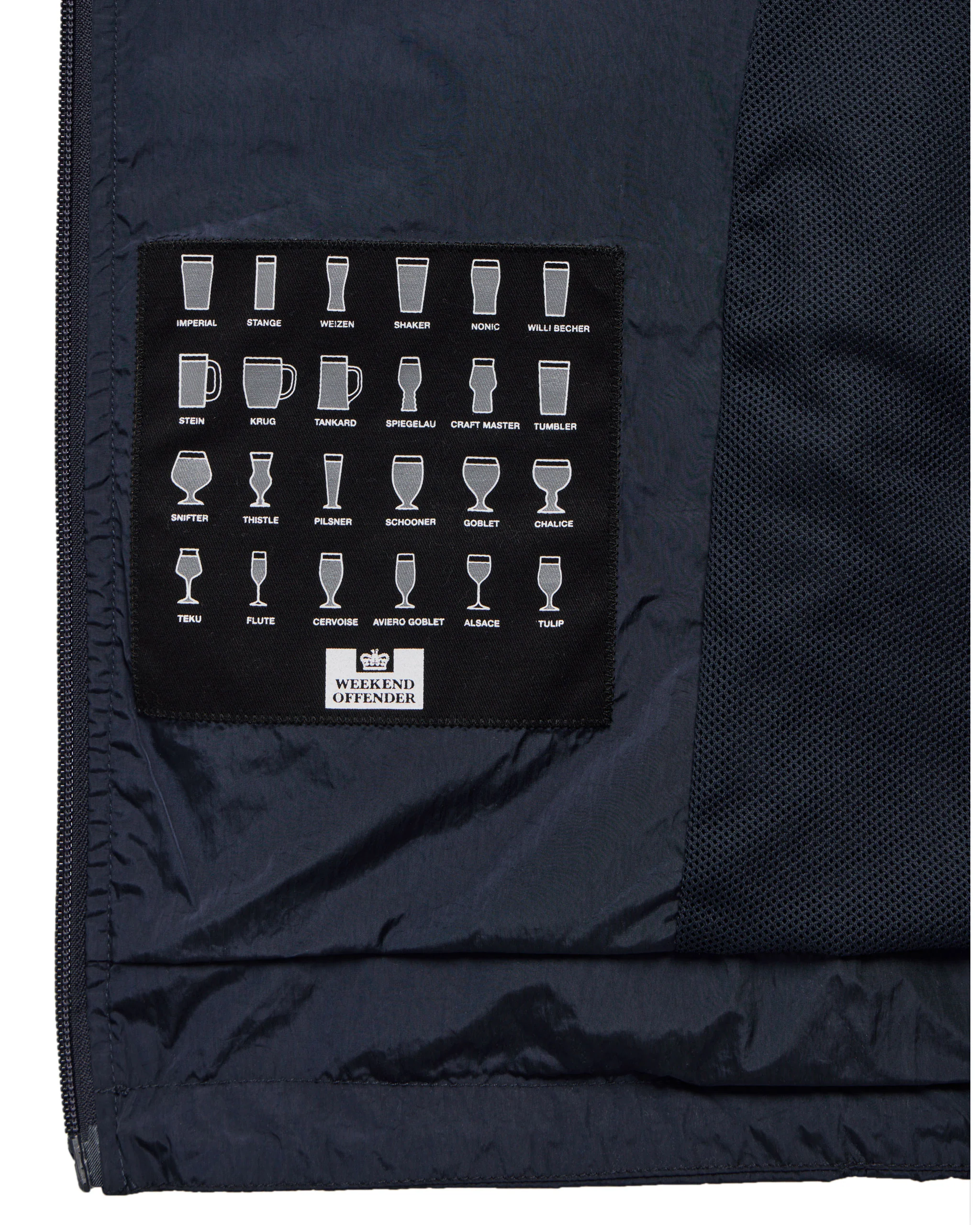 Technician Mesh Lined Jacket Navy - Image 6