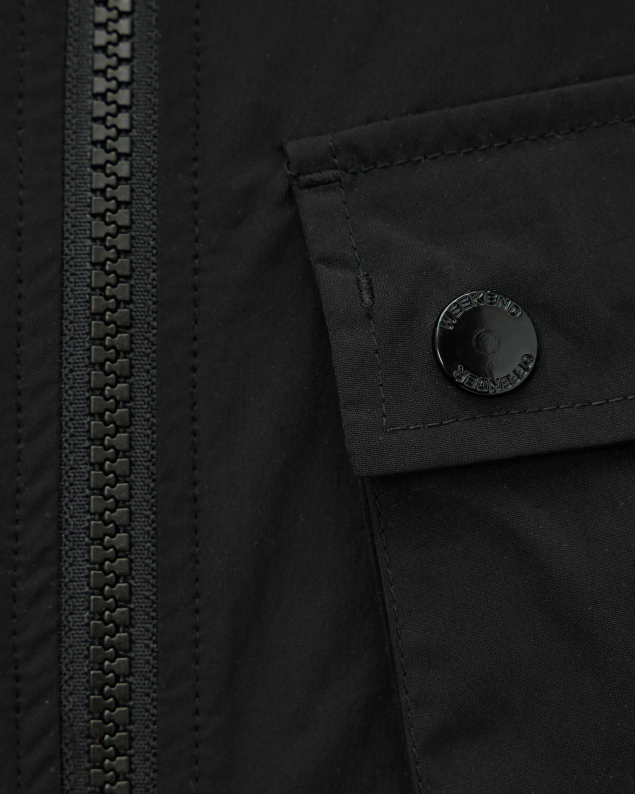 Temara Technical Windbreaker Jacket Black - Image 6