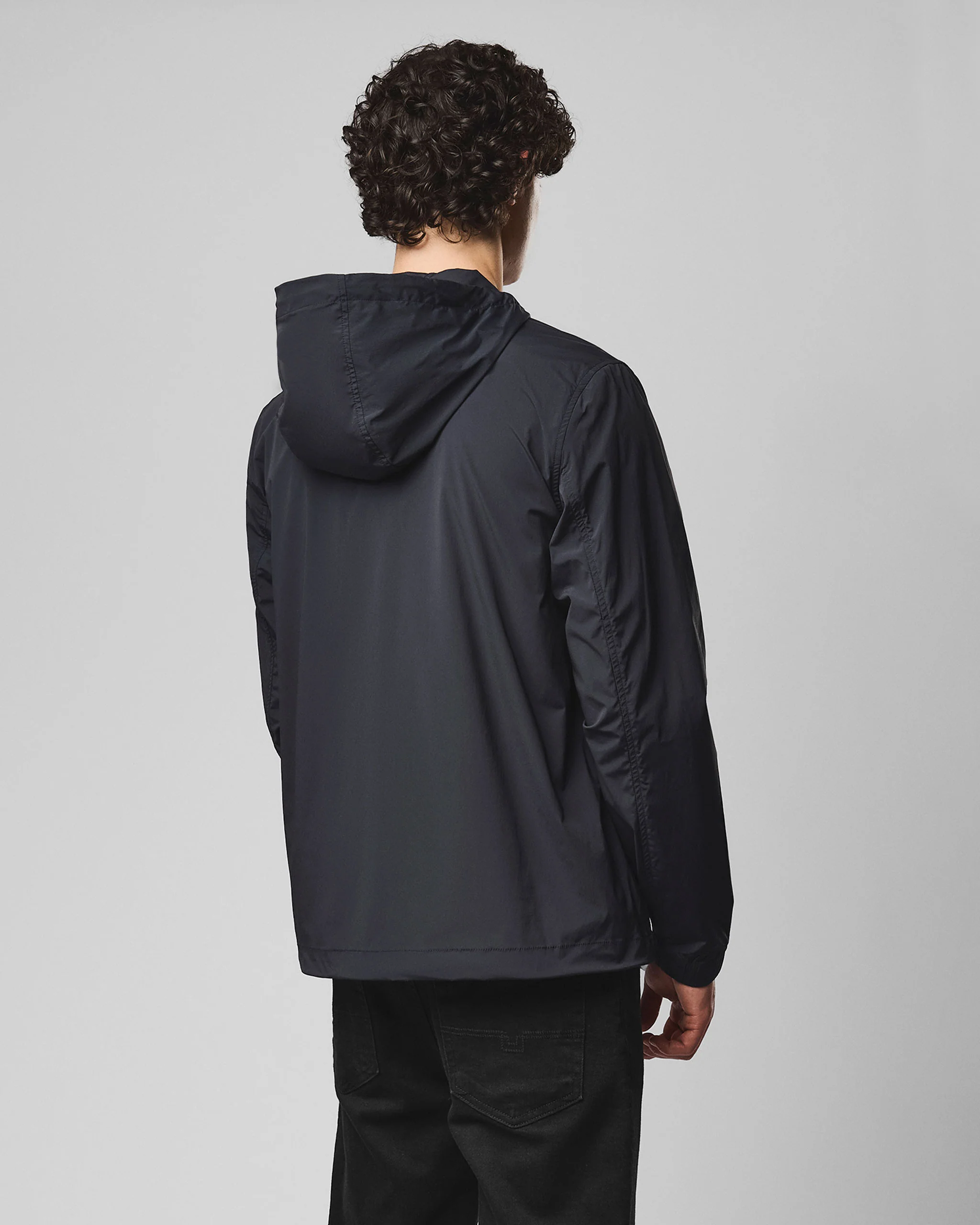 Temara Technical Windbreaker Jacket Navy - Image 4