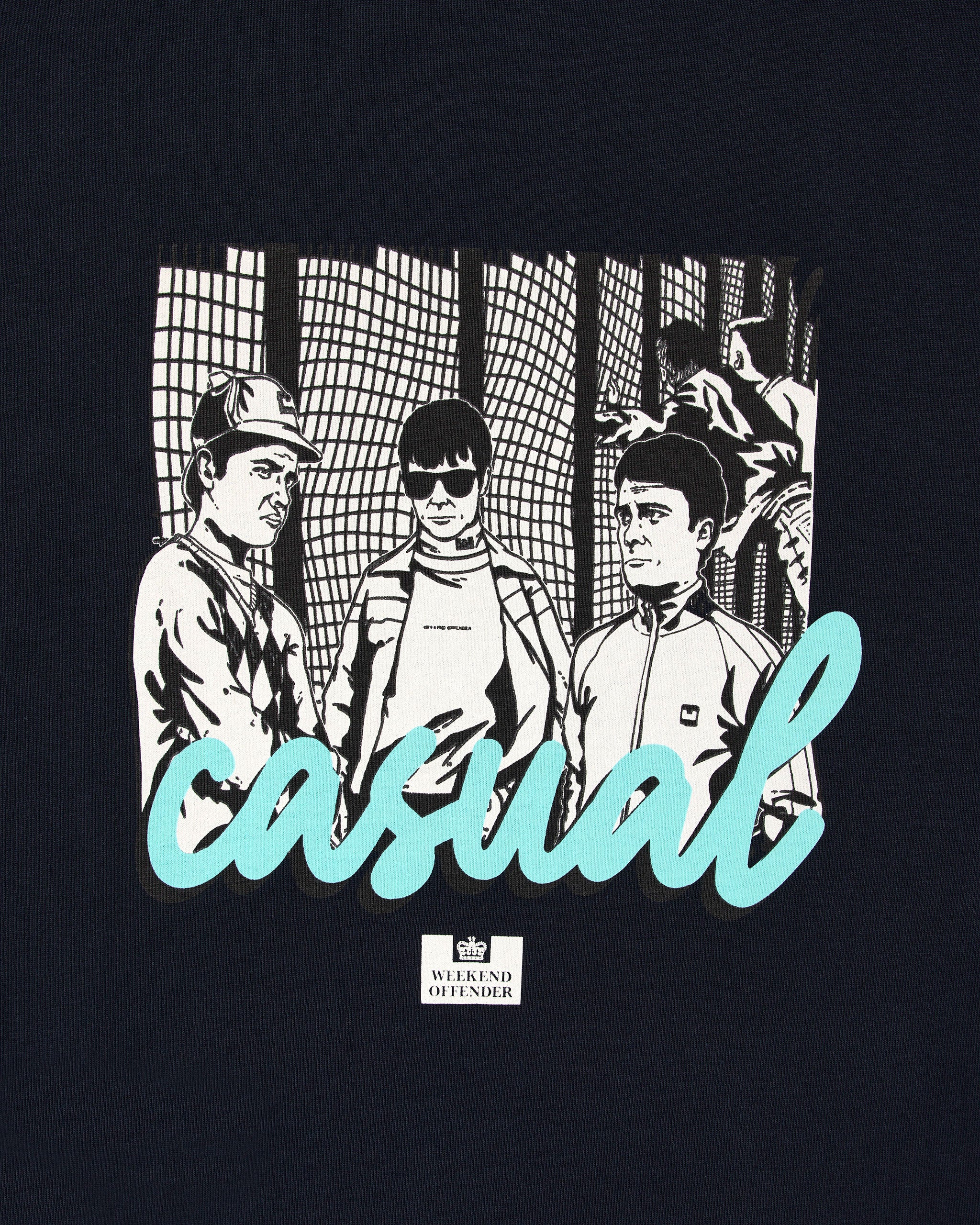 Terrace Graphic T-Shirt Navy - Image 2