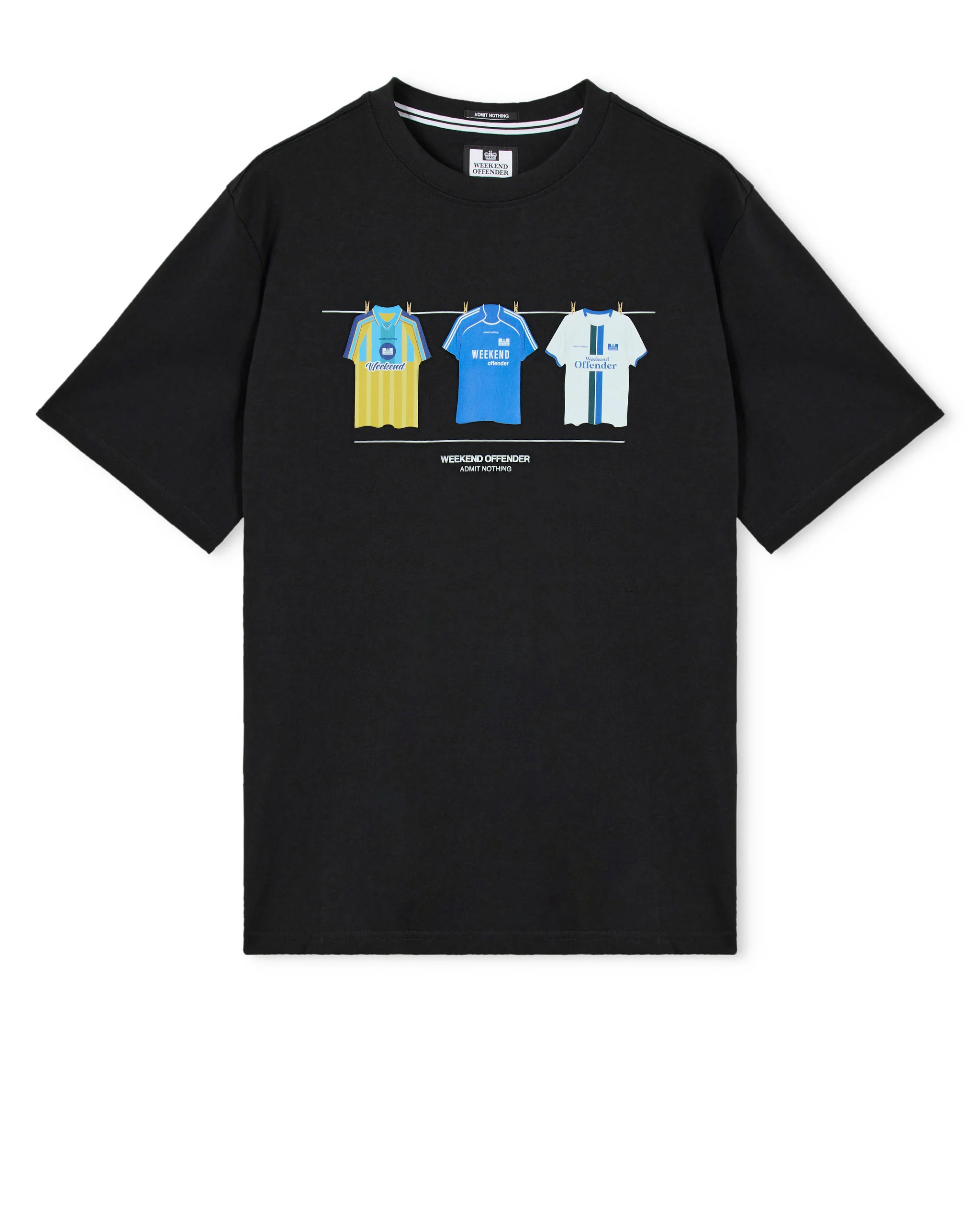 The Blues Shirts T-Shirt Black