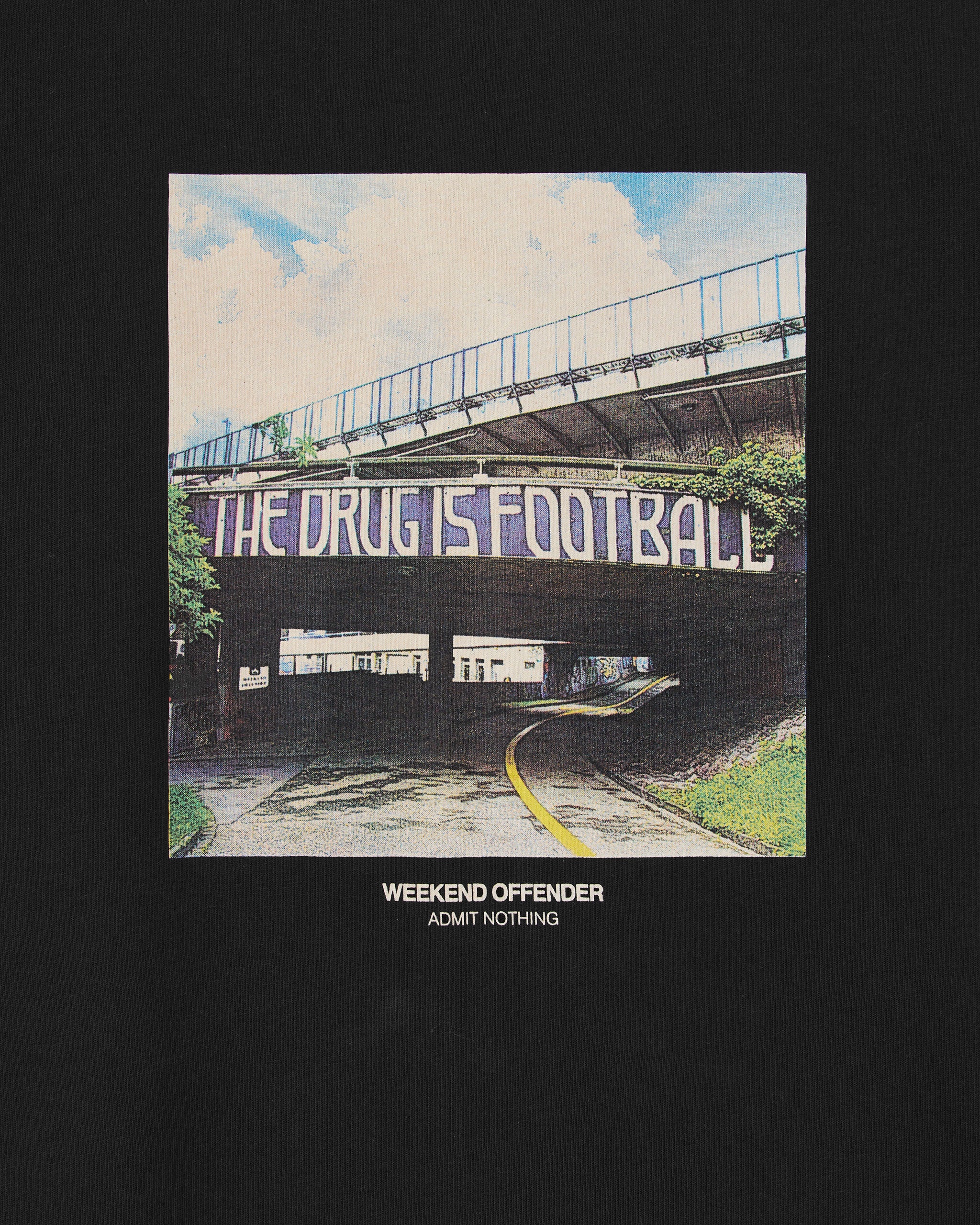 The Drug Graphic T-Shirt Black - Image 2