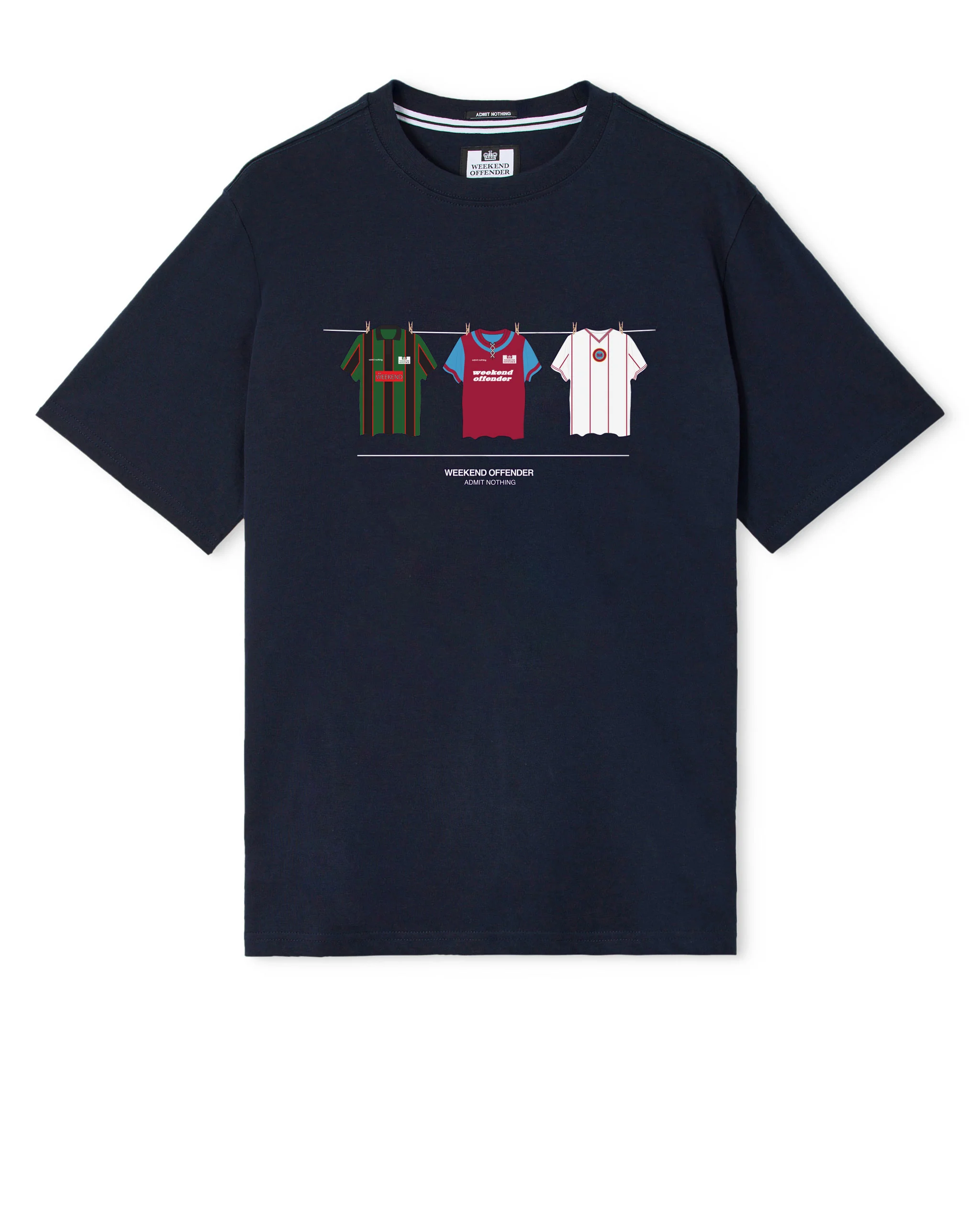 The Villans Shirts T-Shirt Navy