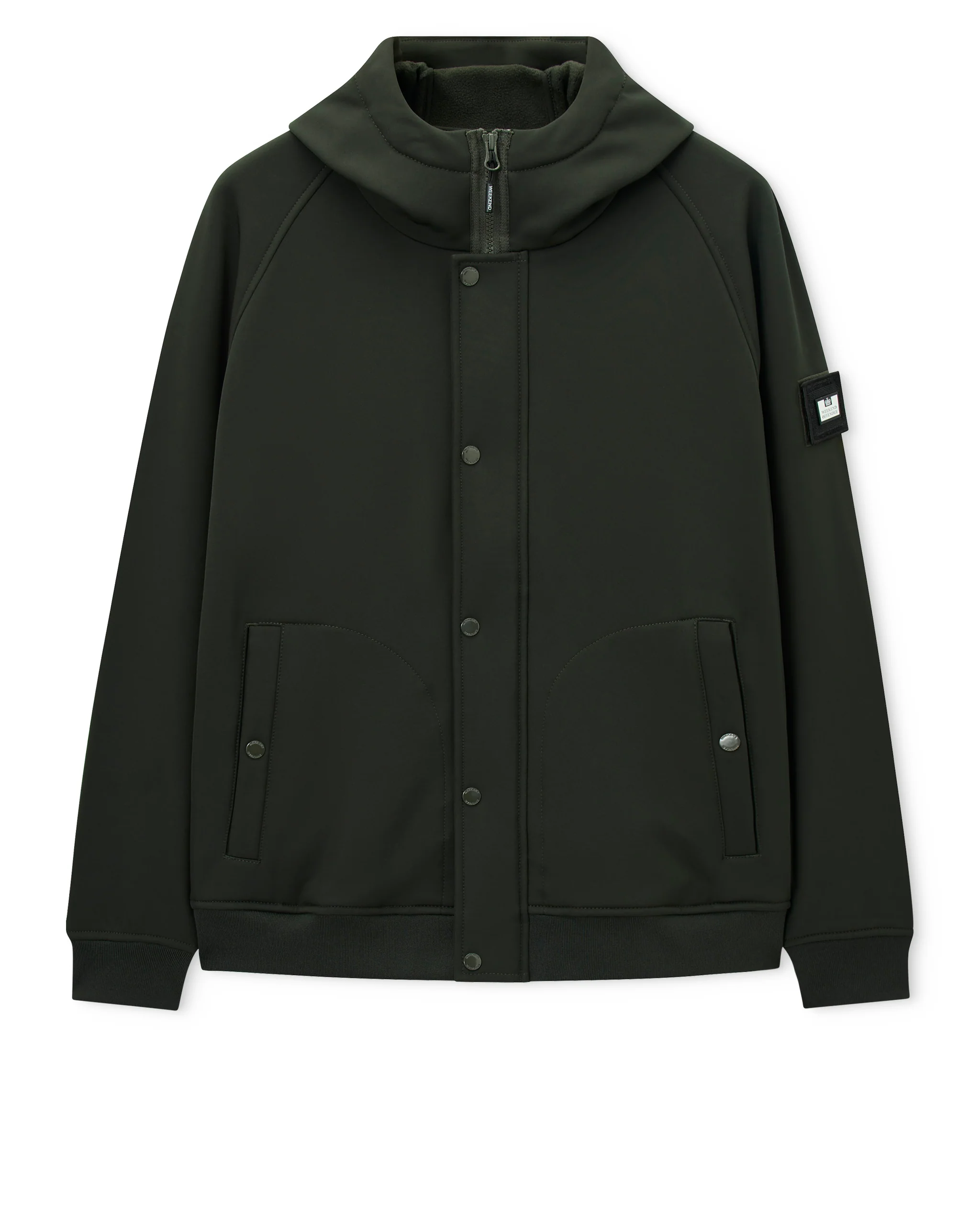 Thruxton Bomber Jacket Black Forest Green