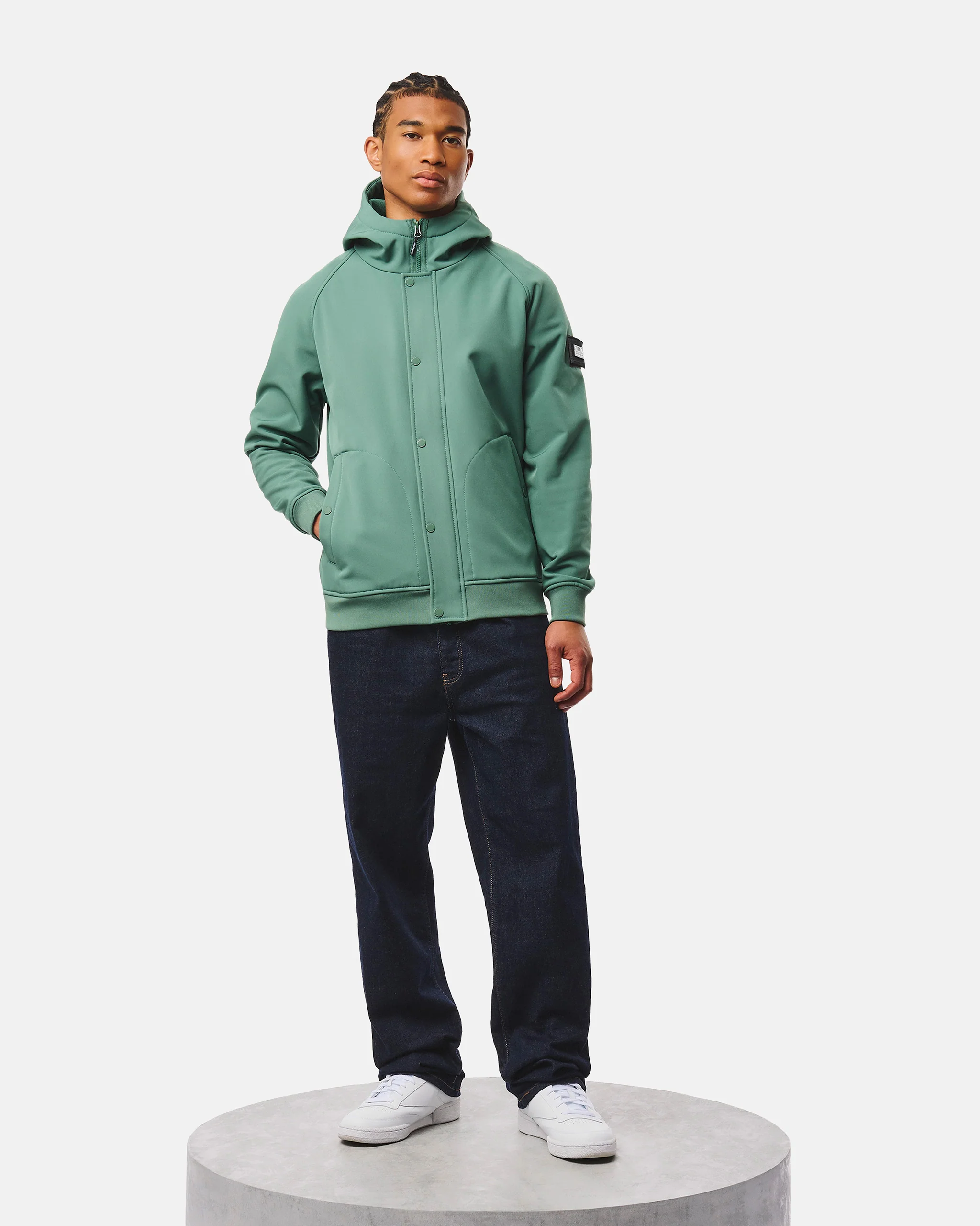 Thruxton Bomber Jacket Thyme Green - Image 4