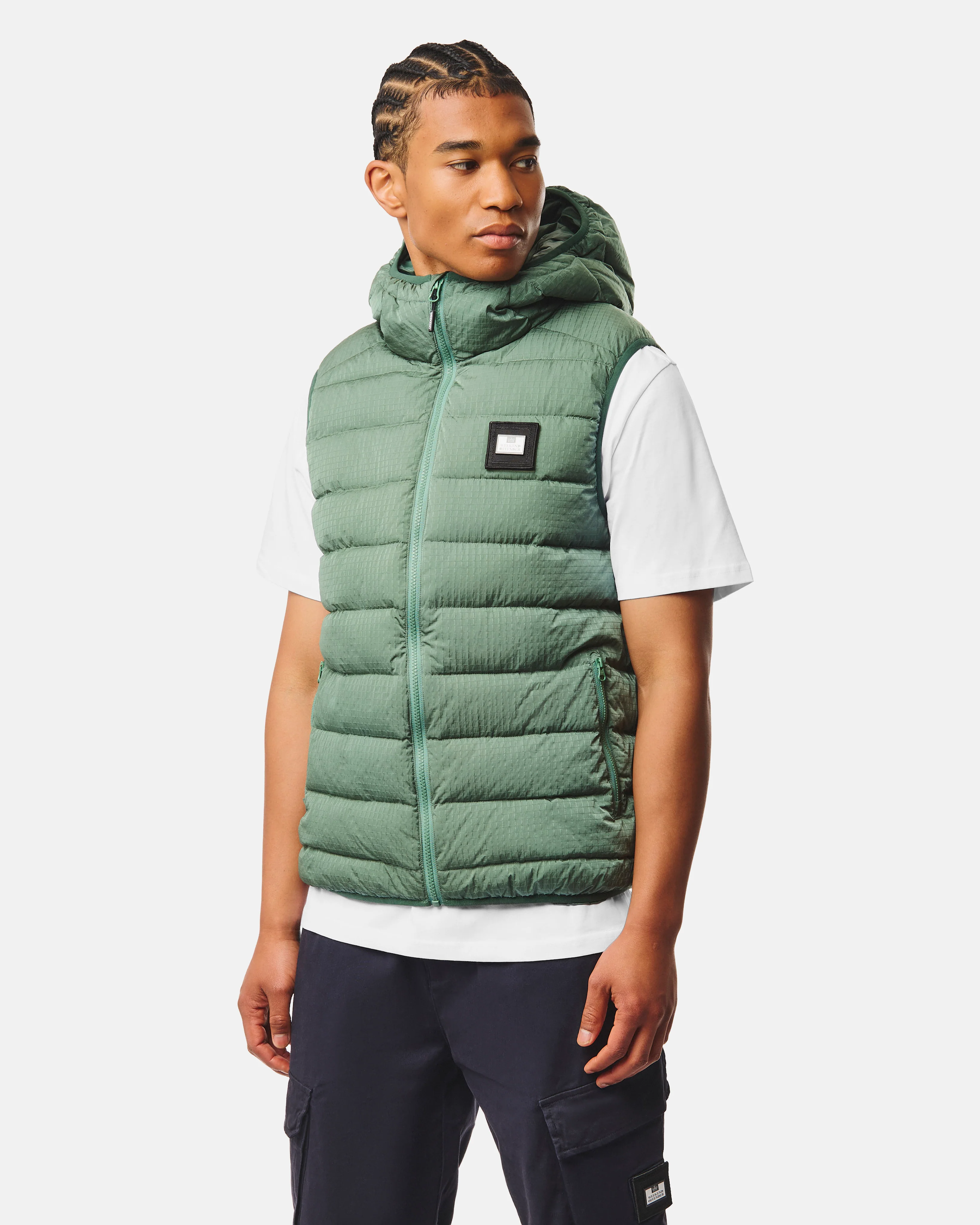 Toronto Gilet Thyme Green - Image 2