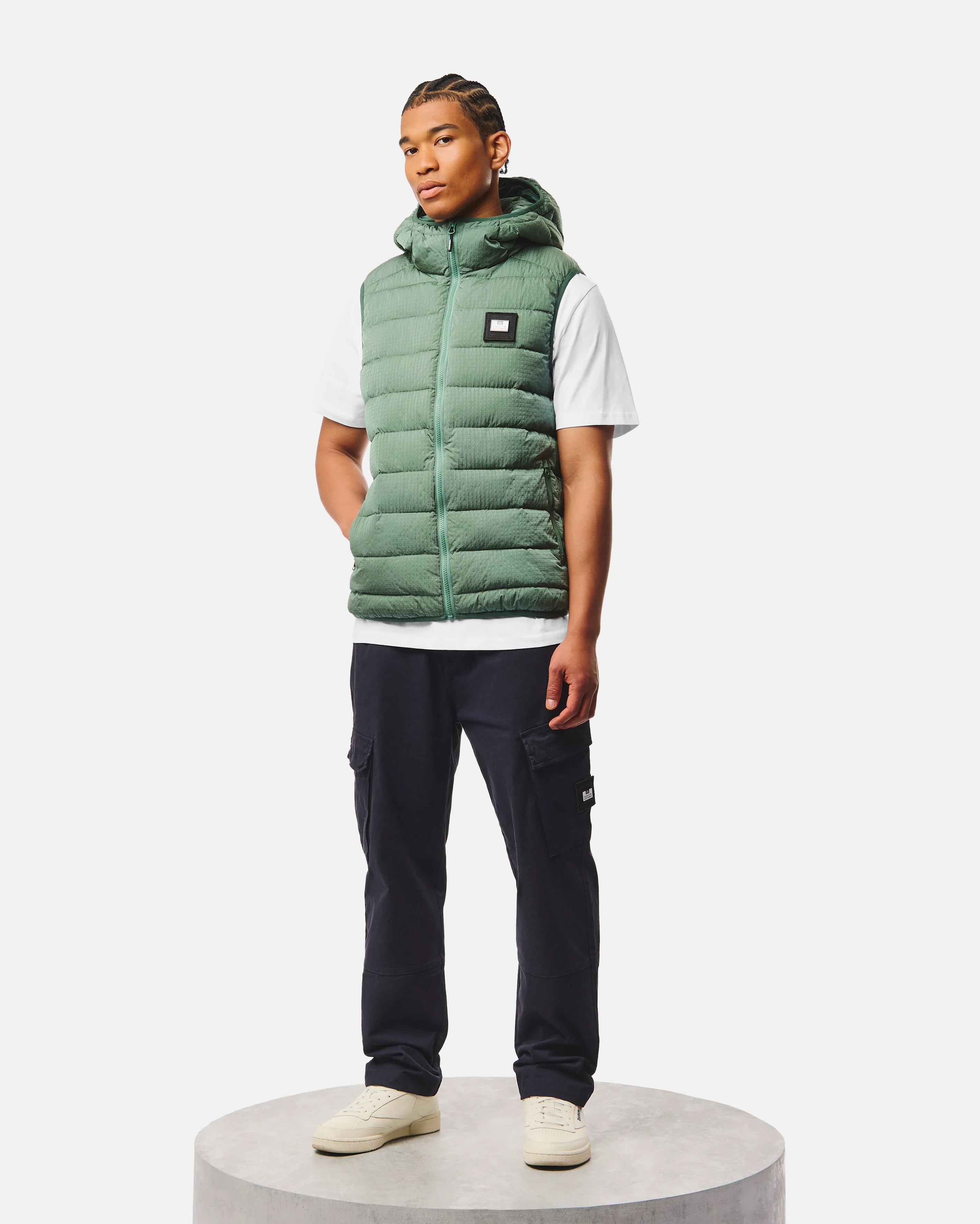 Toronto Gilet Thyme Green - Image 4