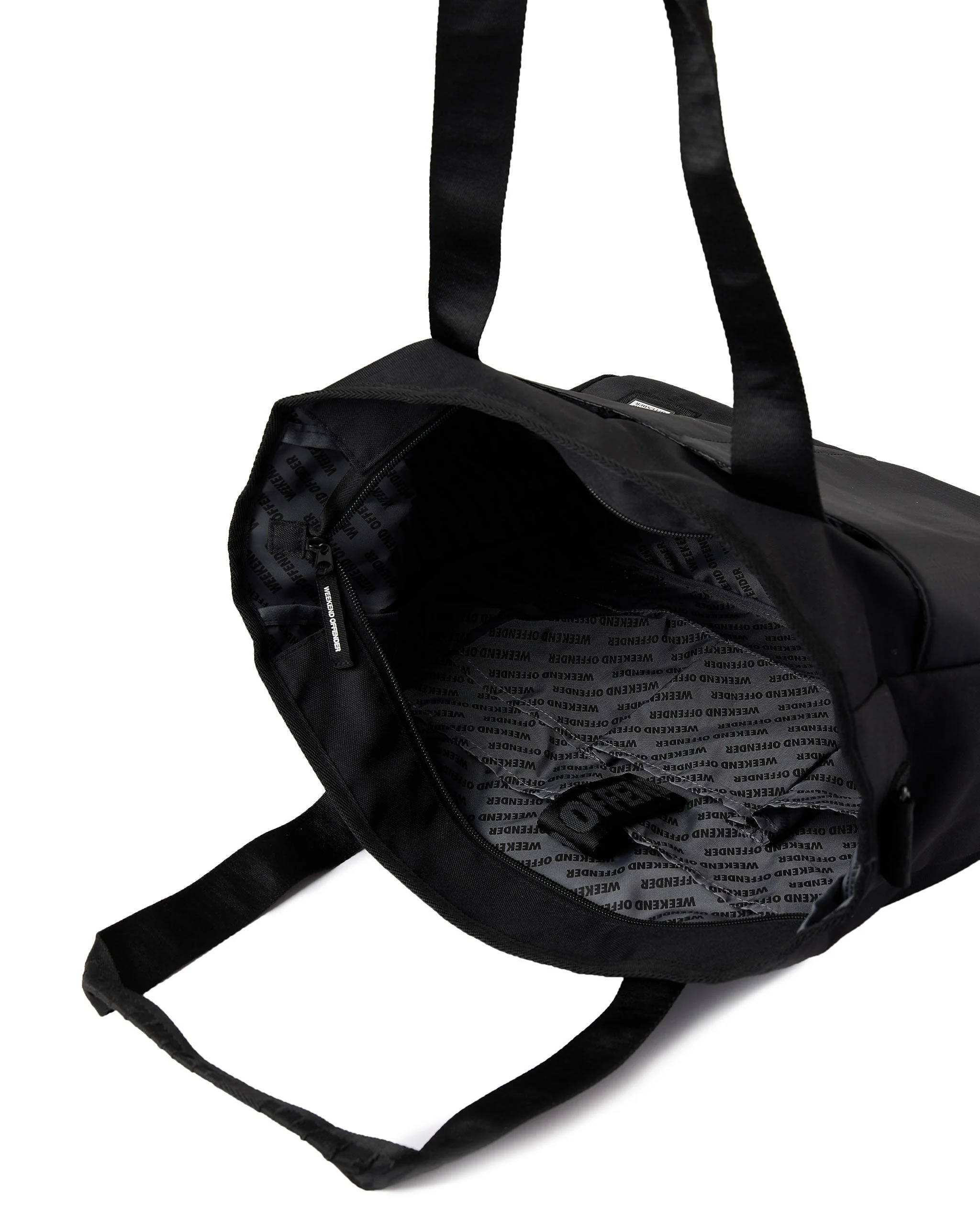 Tote Bag Black Ripstop - Image 4