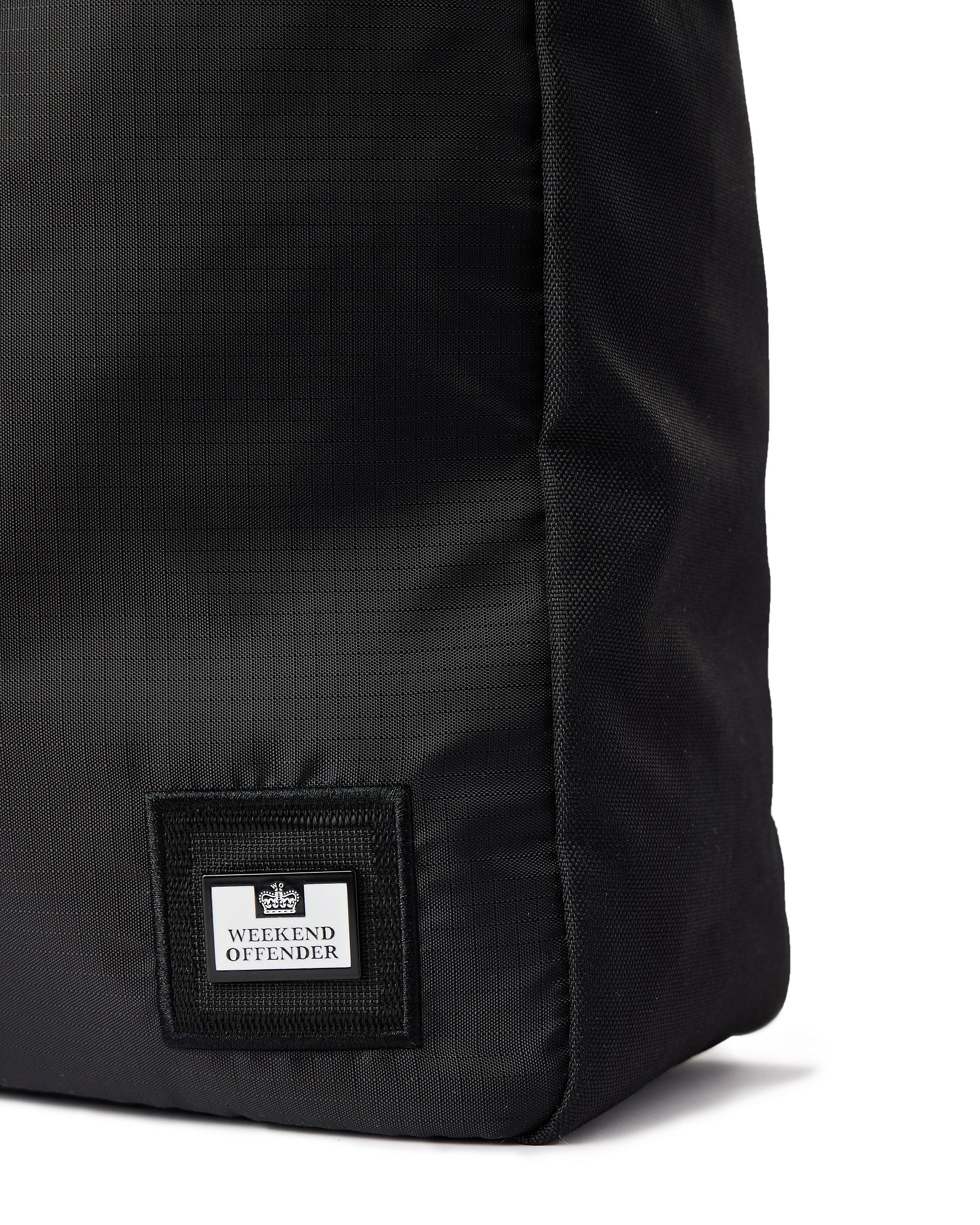 Tote Bag Black Ripstop - Image 5