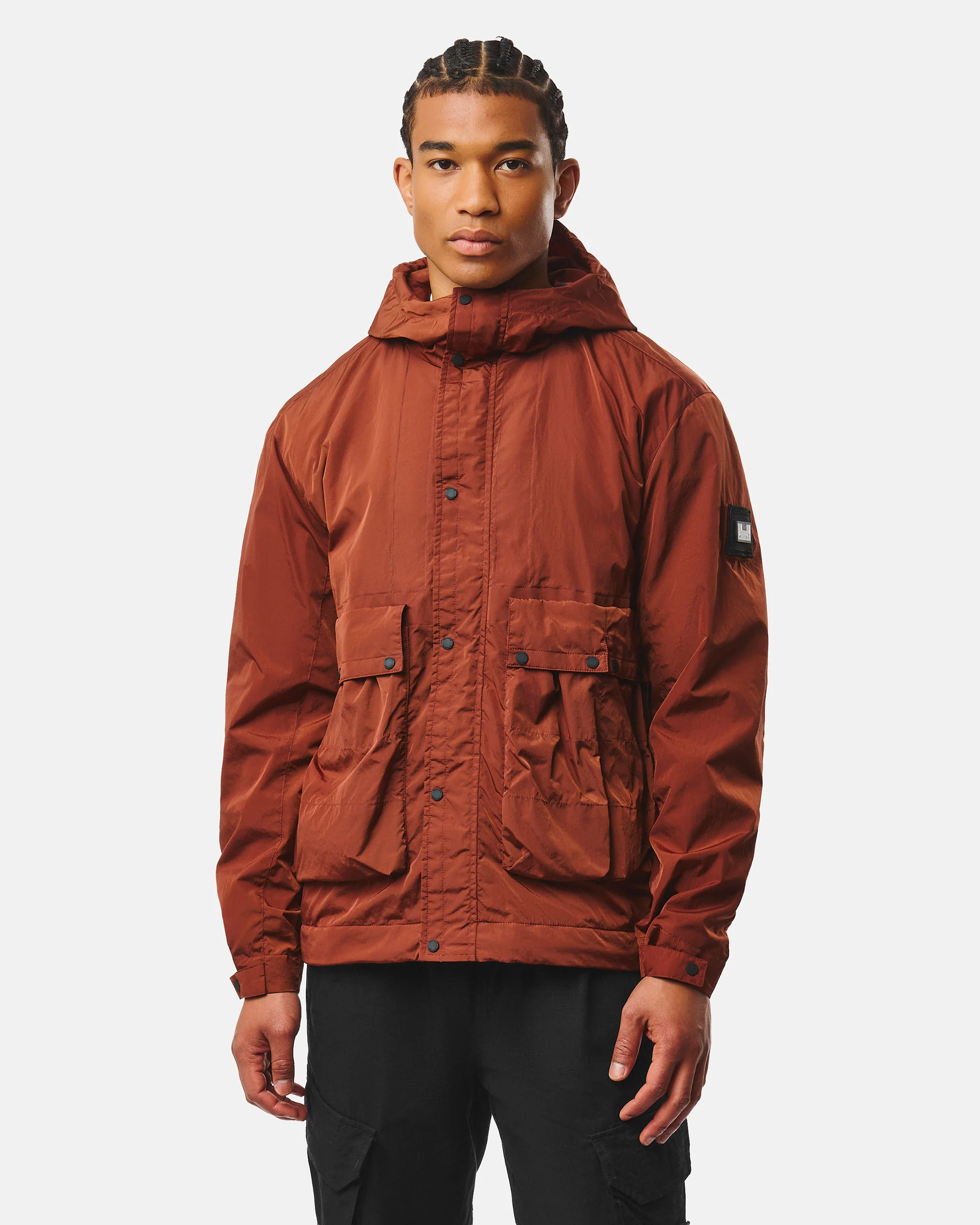 Tralee Windbreaker Jacket Brick - Image 2