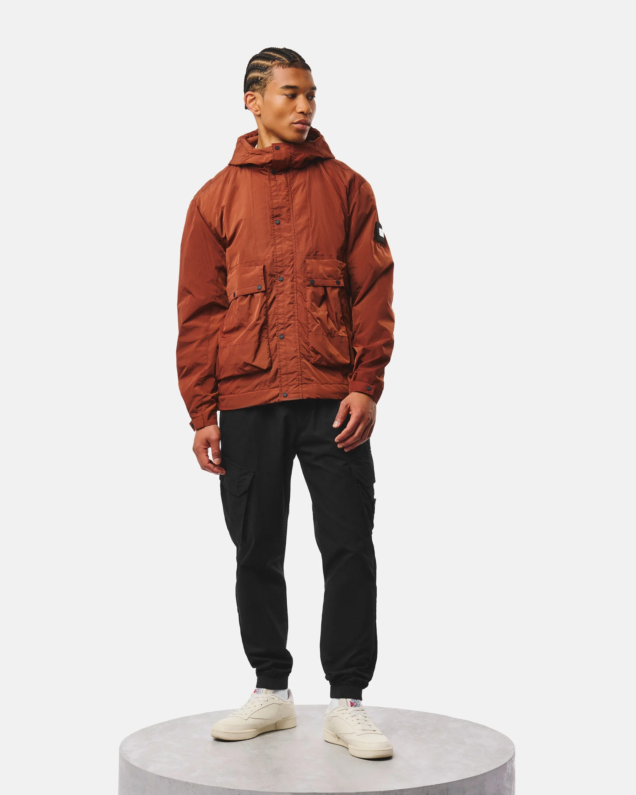 Tralee Windbreaker Jacket Brick - Image 4