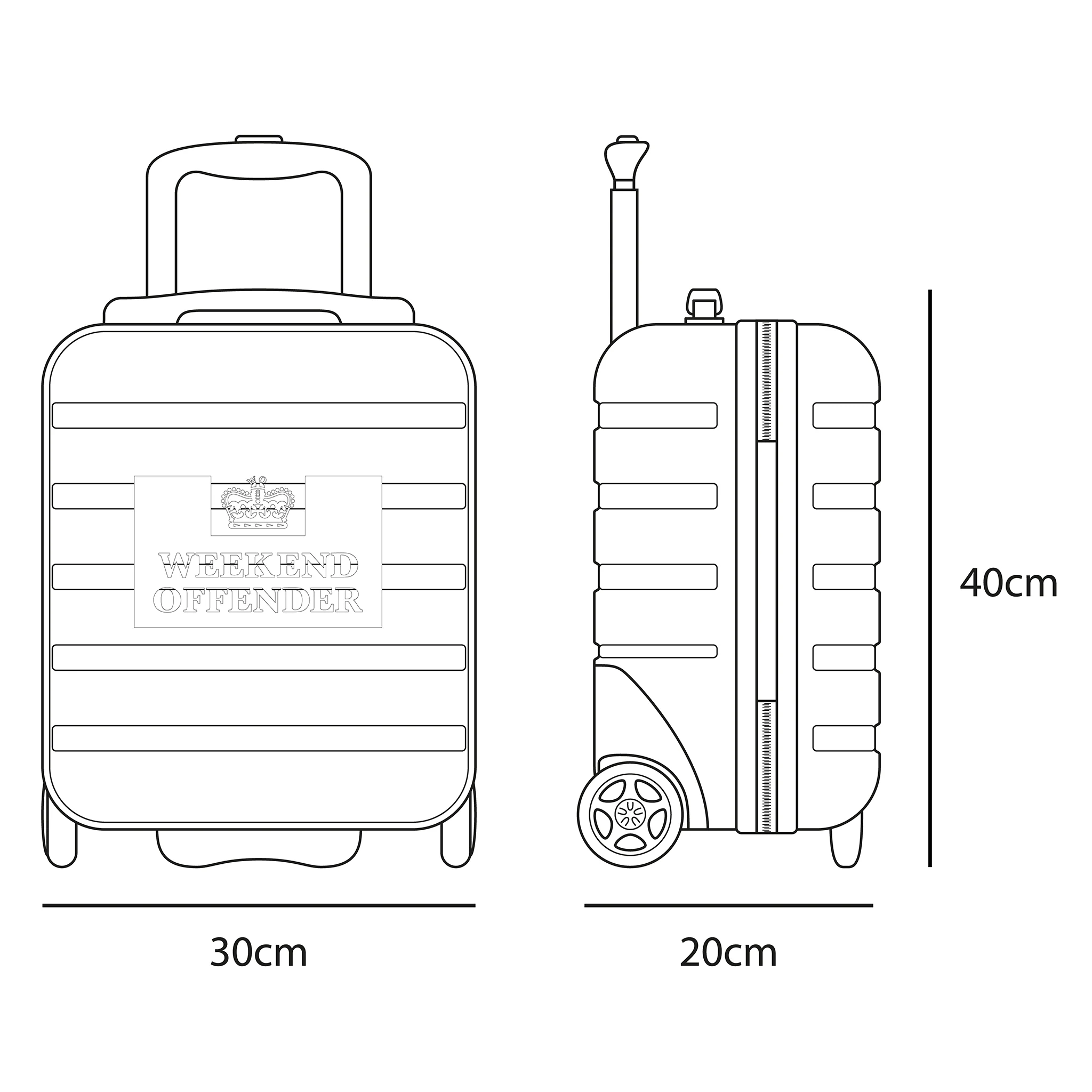 Underseat Cabin Case Black - Image 8