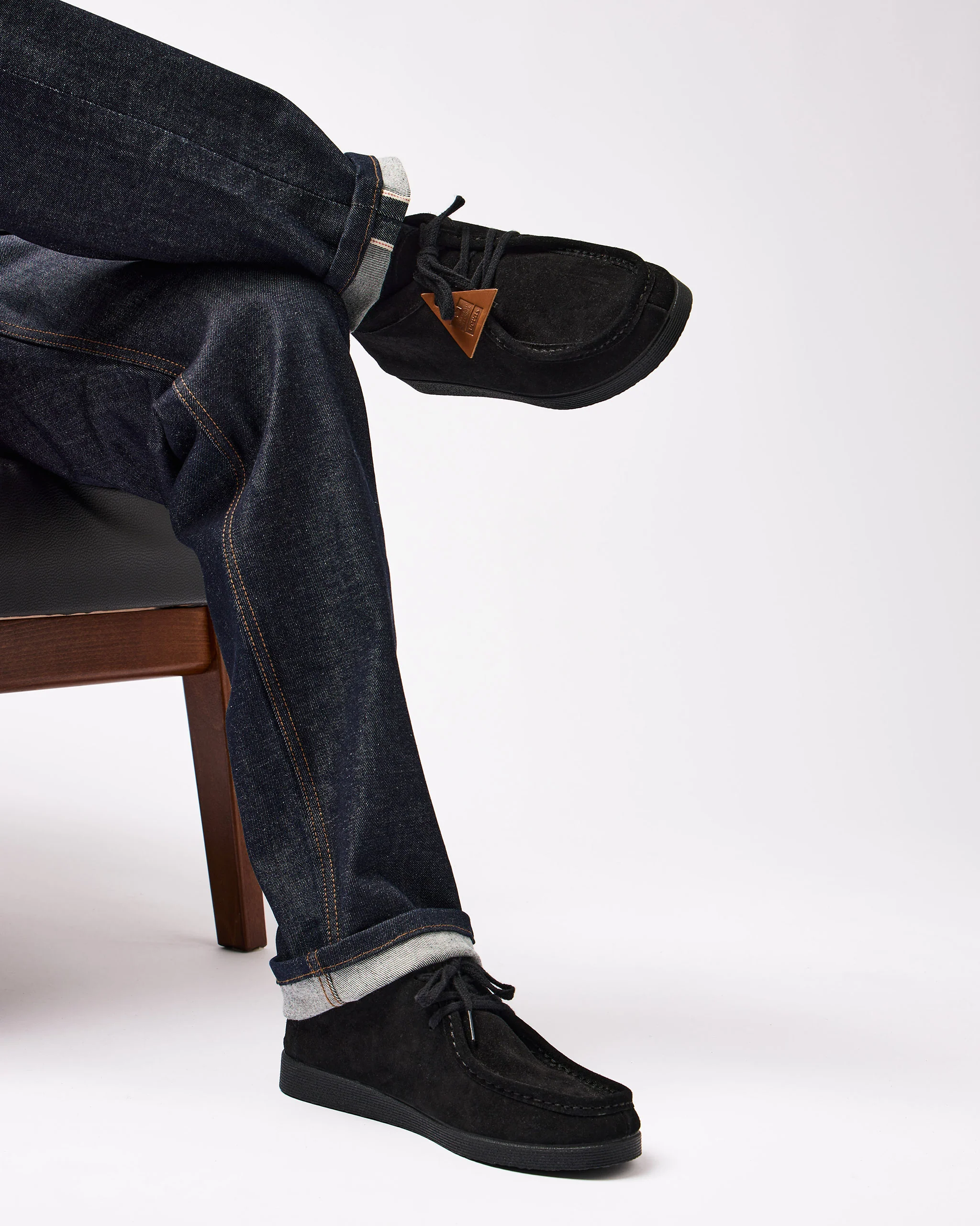 WO x Veras Leon Moccasin Boot Black - Image 4