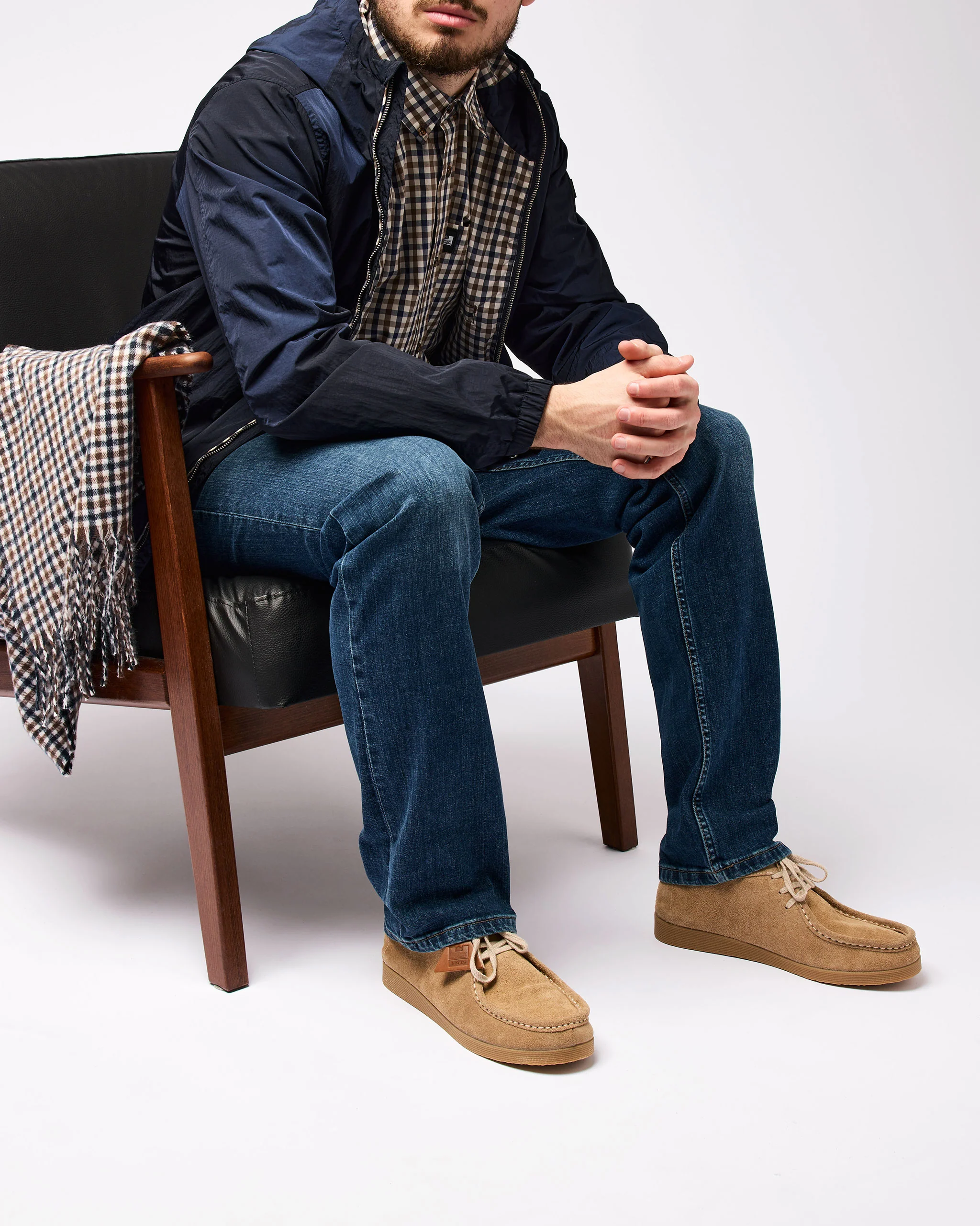 WO x Veras Leon Moccasin Boot Mushroom - Image 4
