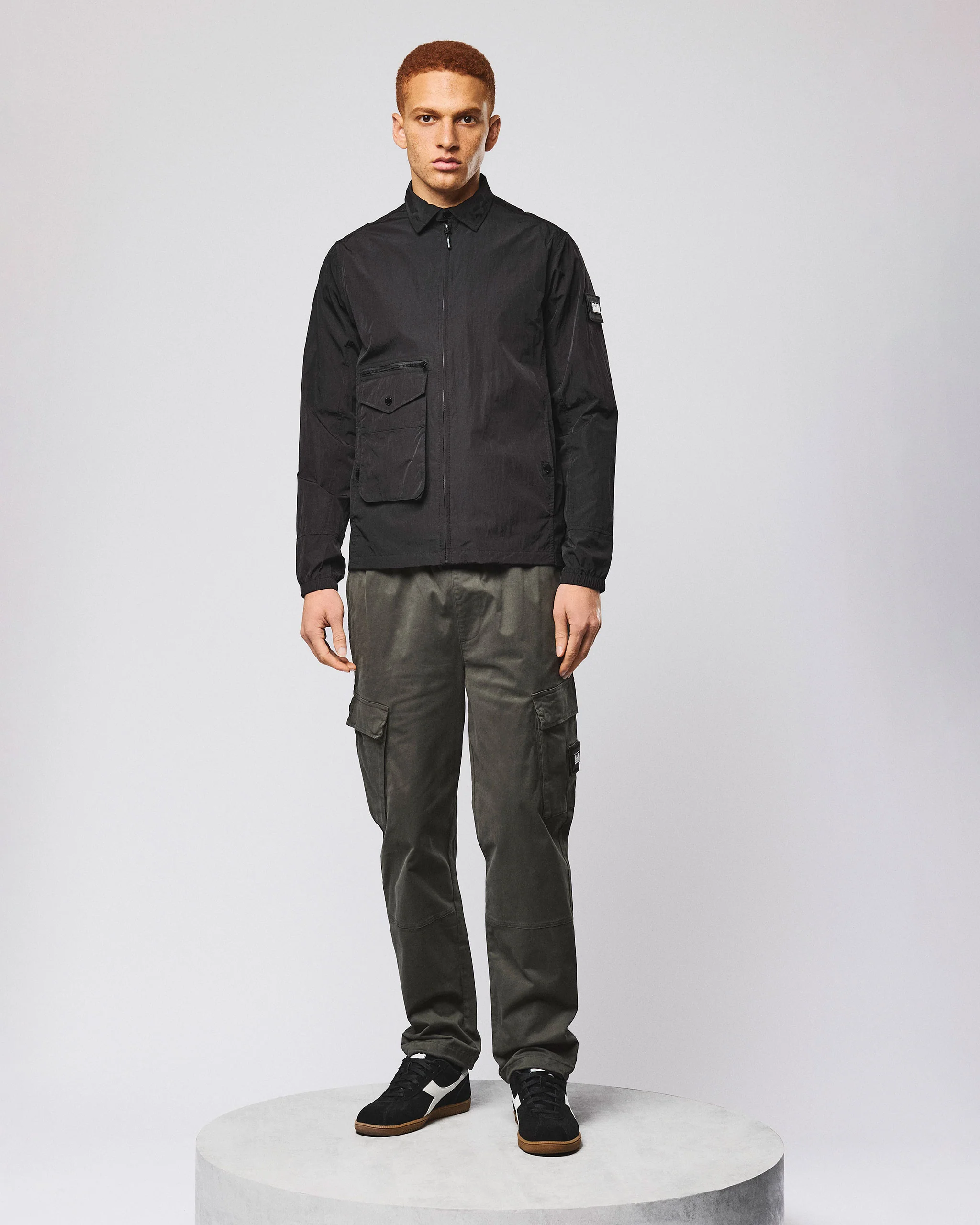 Vinnie Over-Shirt Black - Image 2