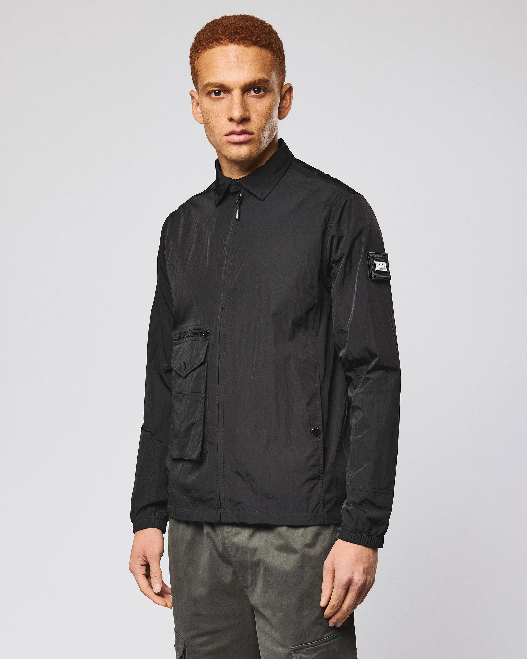 Vinnie Over-Shirt Black - Image 3