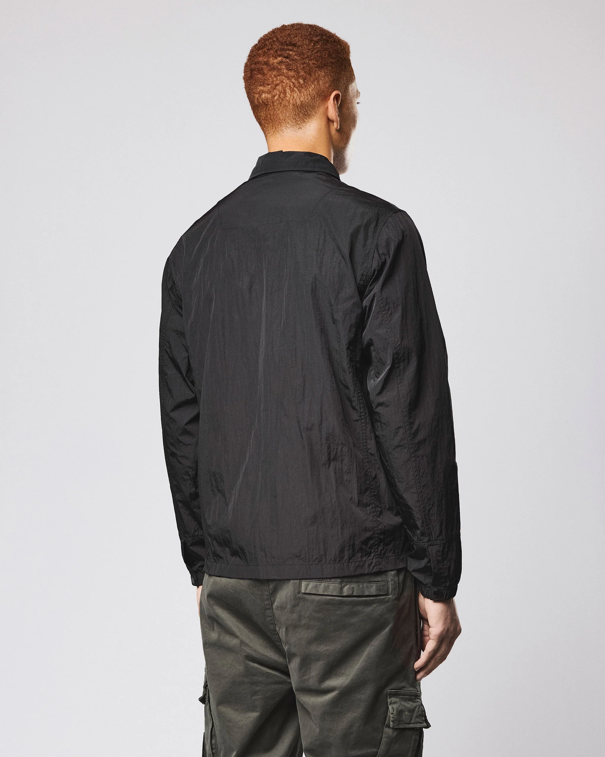 Vinnie Over-Shirt Black - Image 4