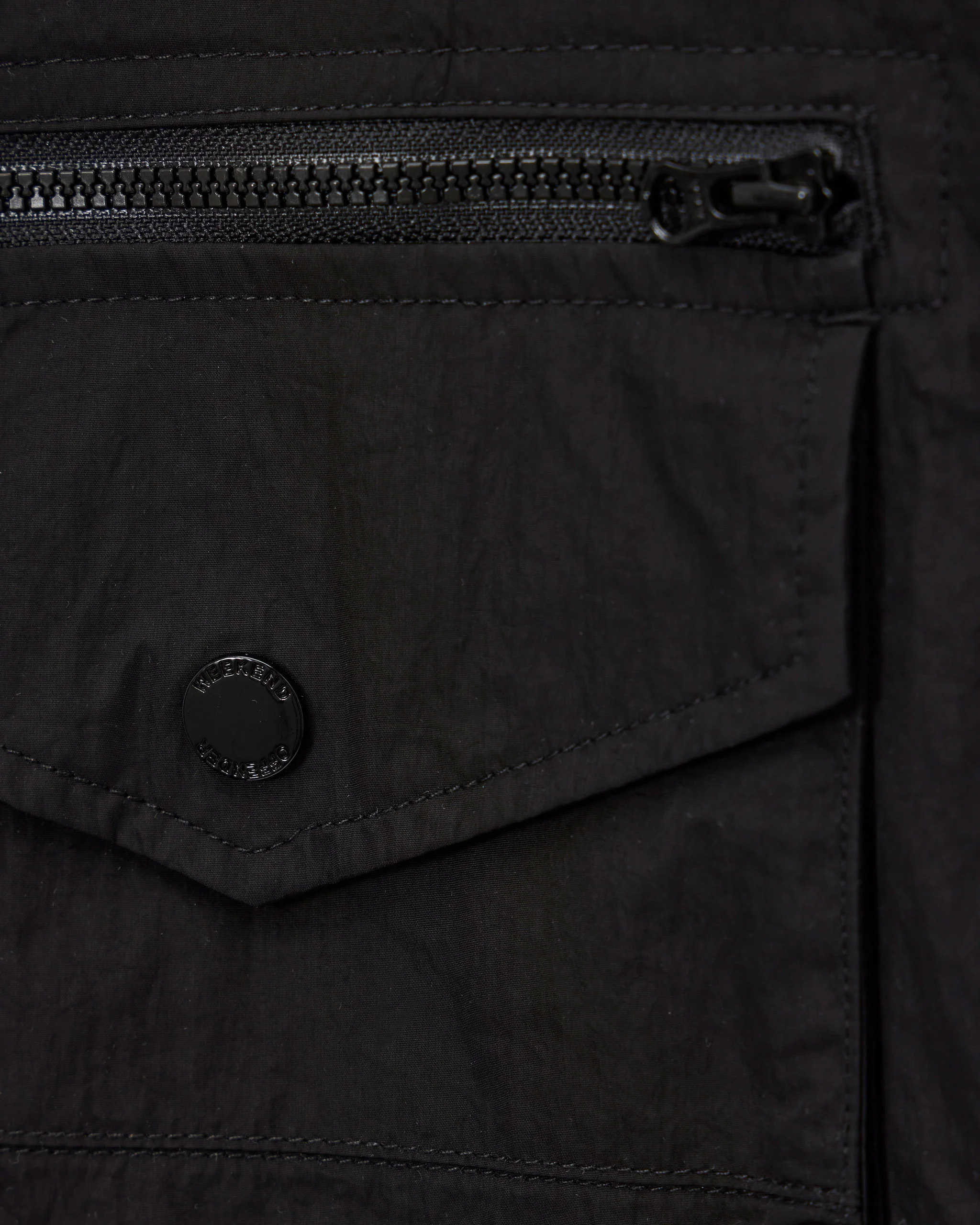 Vinnie Over-Shirt Black - Image 6