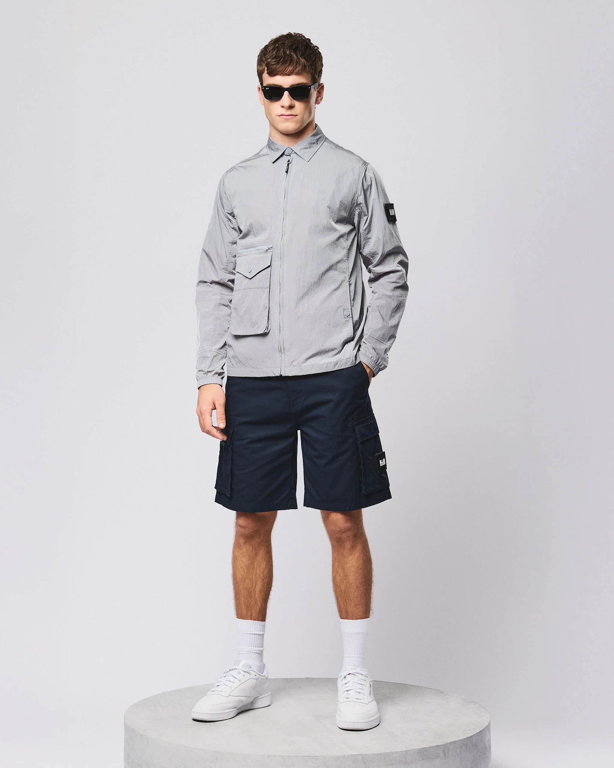 Vinnie Over-Shirt Smokey Grey - Image 2
