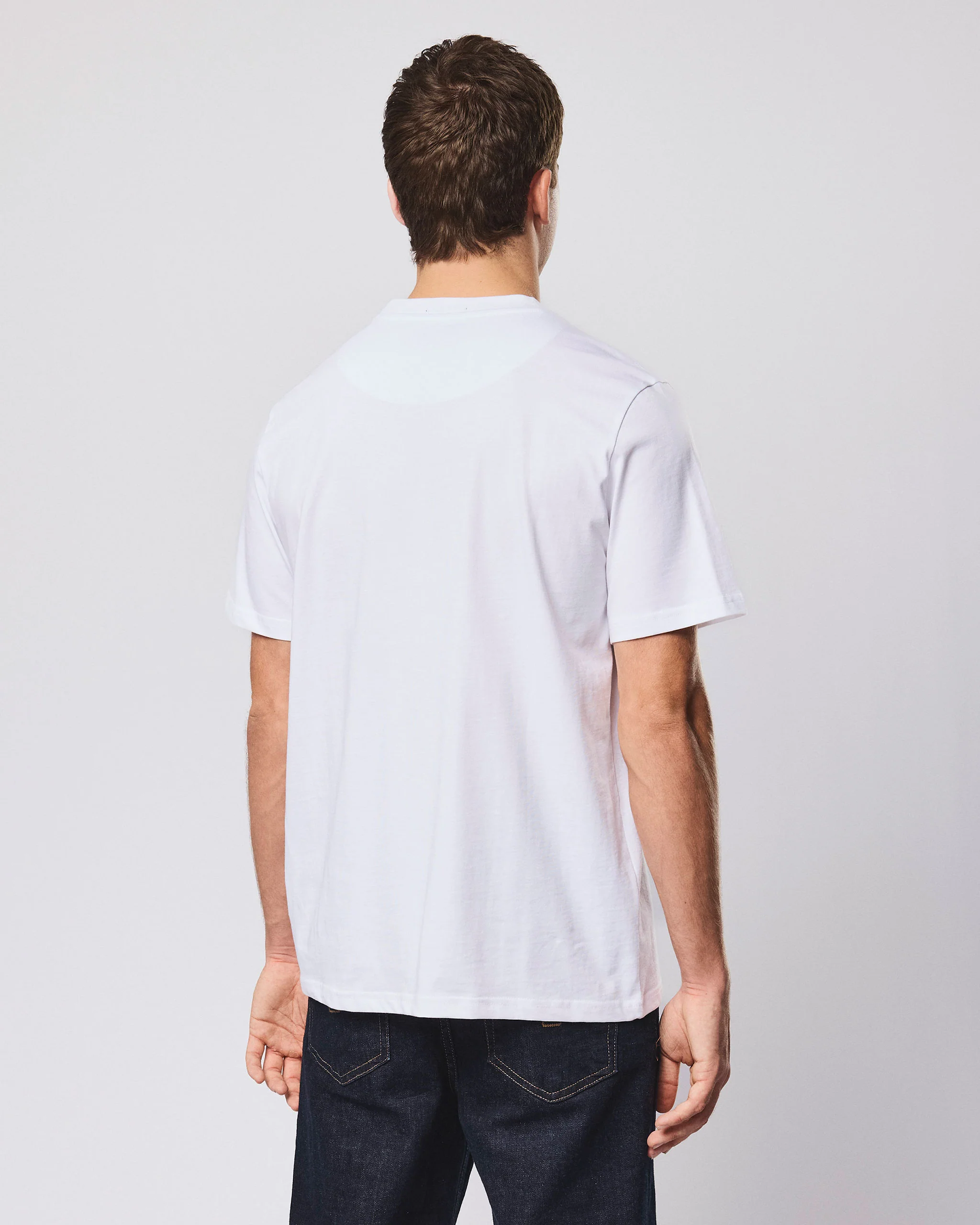 Vinyl Graphic T-Shirt White - Image 5