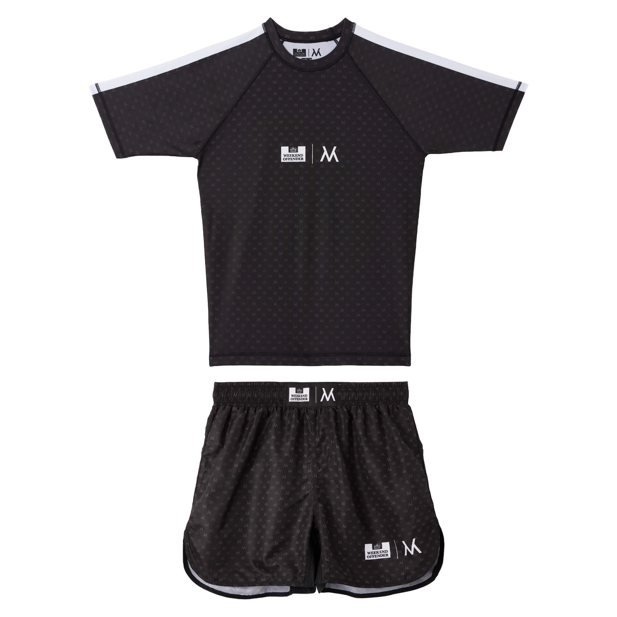 Violent Money Rashguard and Shorts Set Black
