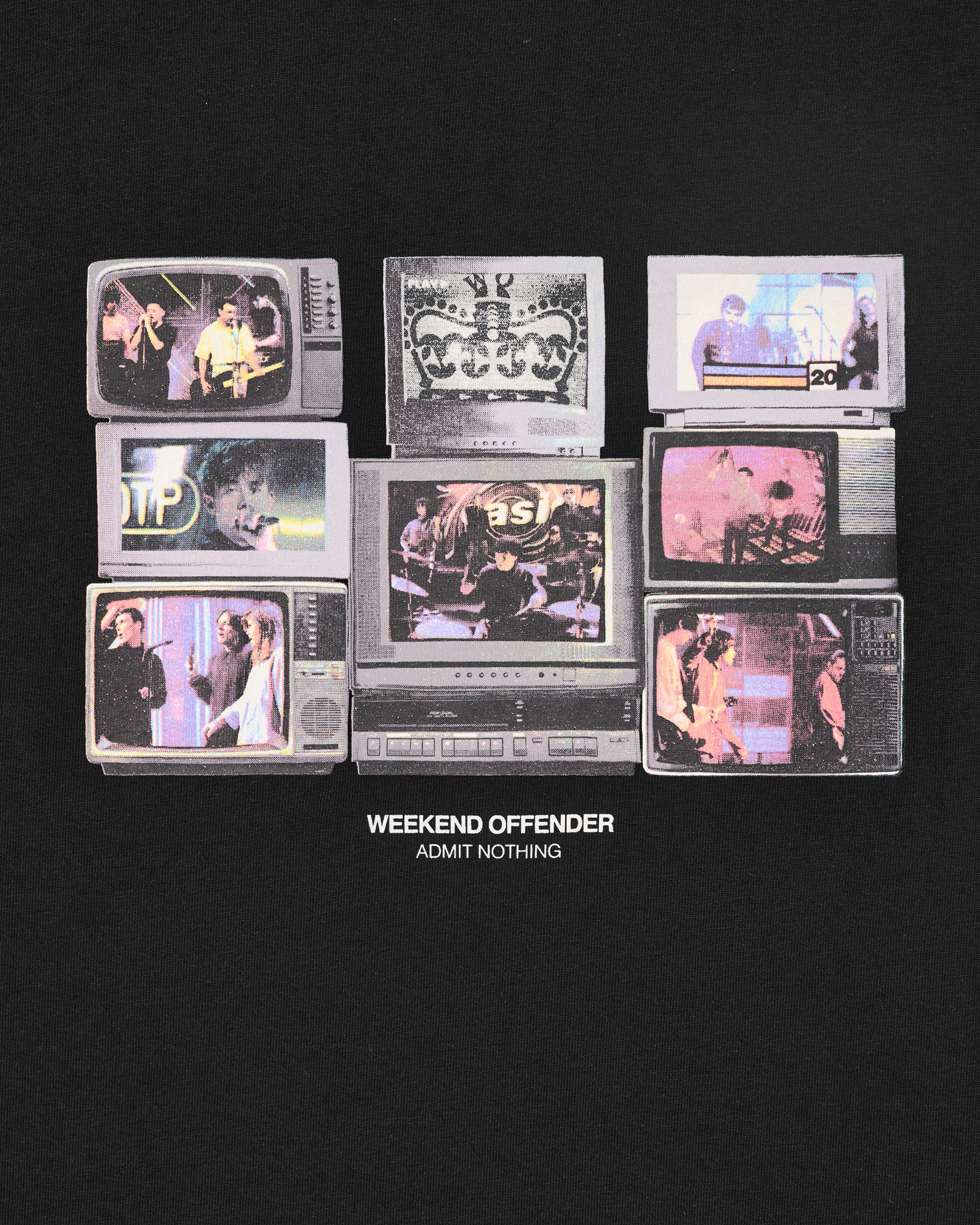 Vision Graphic T-Shirt Black - Image 5