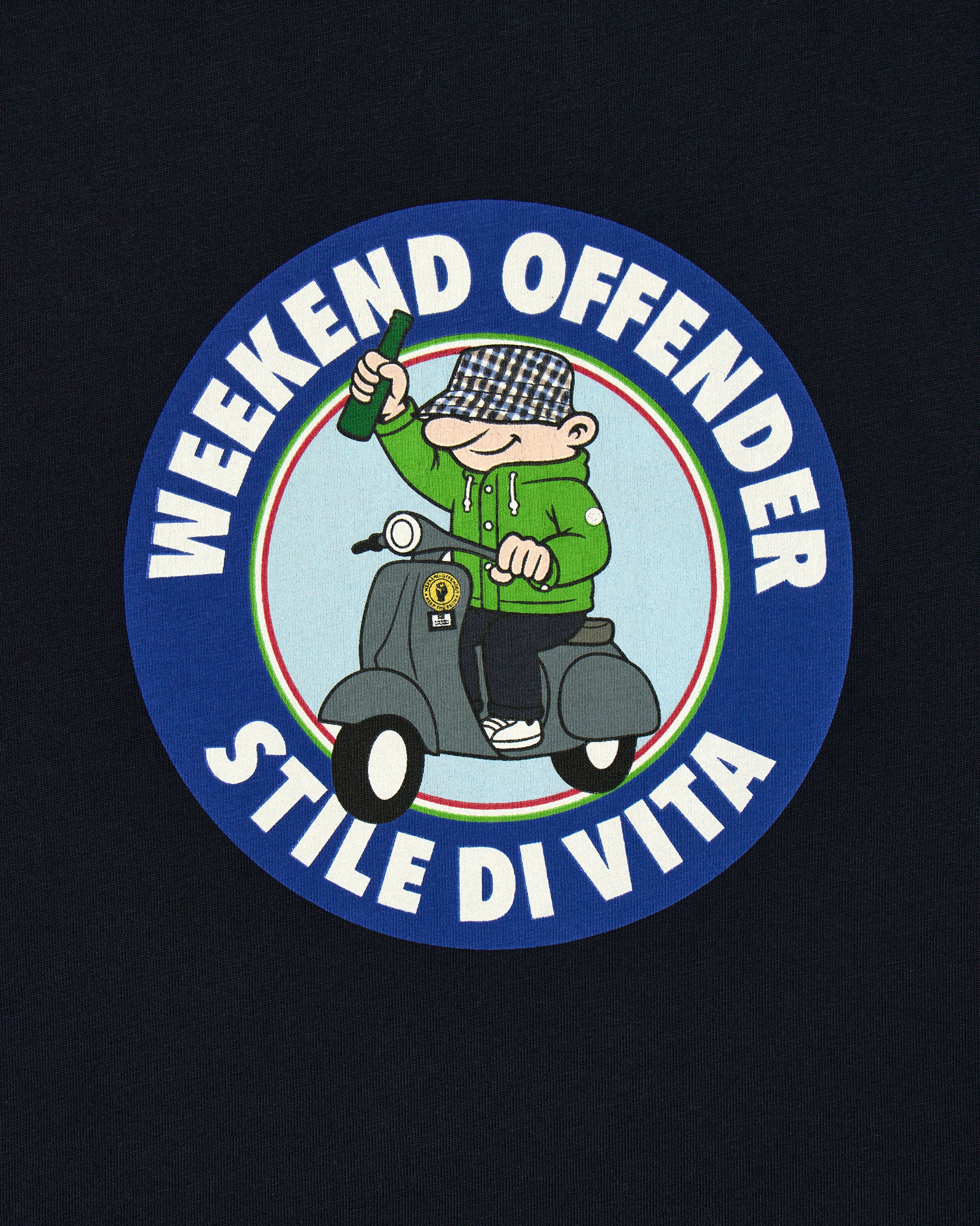 Vitae Graphic T-Shirt Navy - Image 2