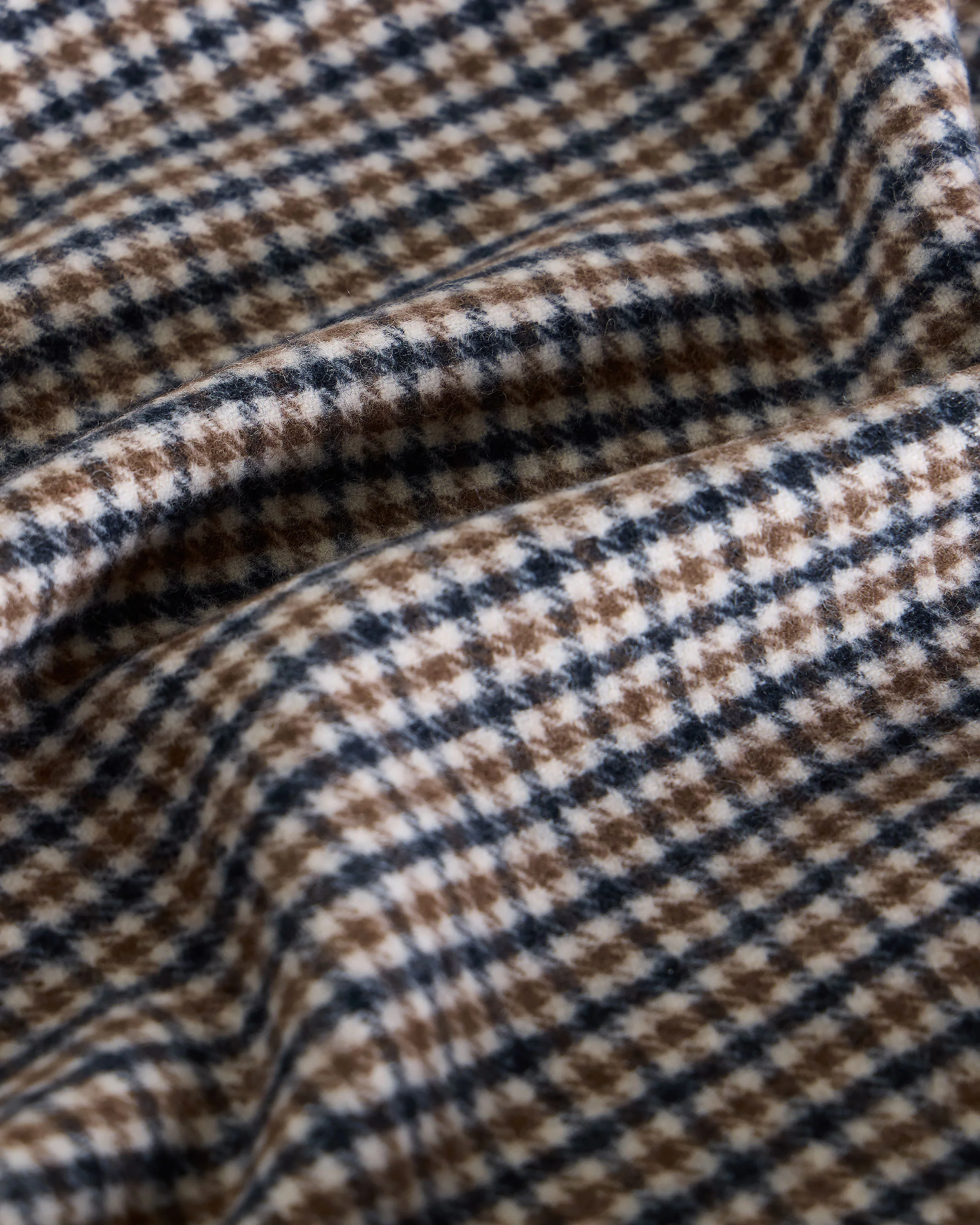 Volkanovski Wool Cashmere Scarf House Check - Image 3