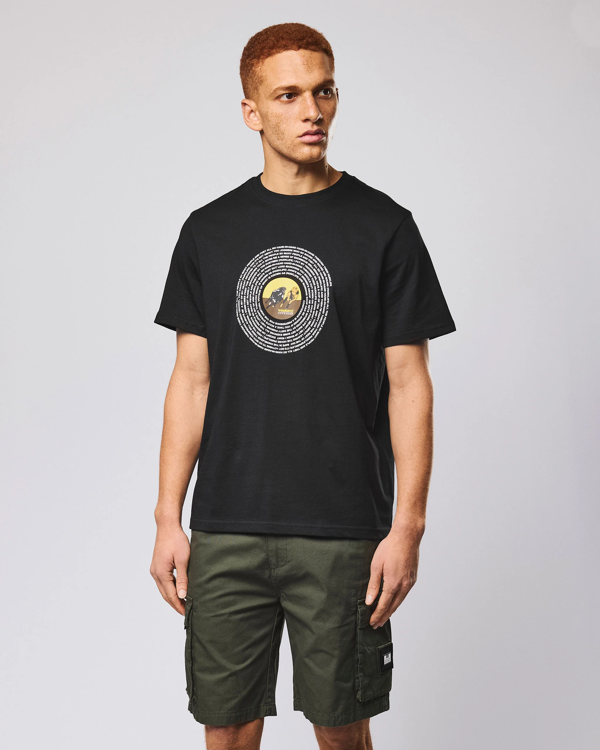 Wansdown Graphic T-Shirt Black - Image 4