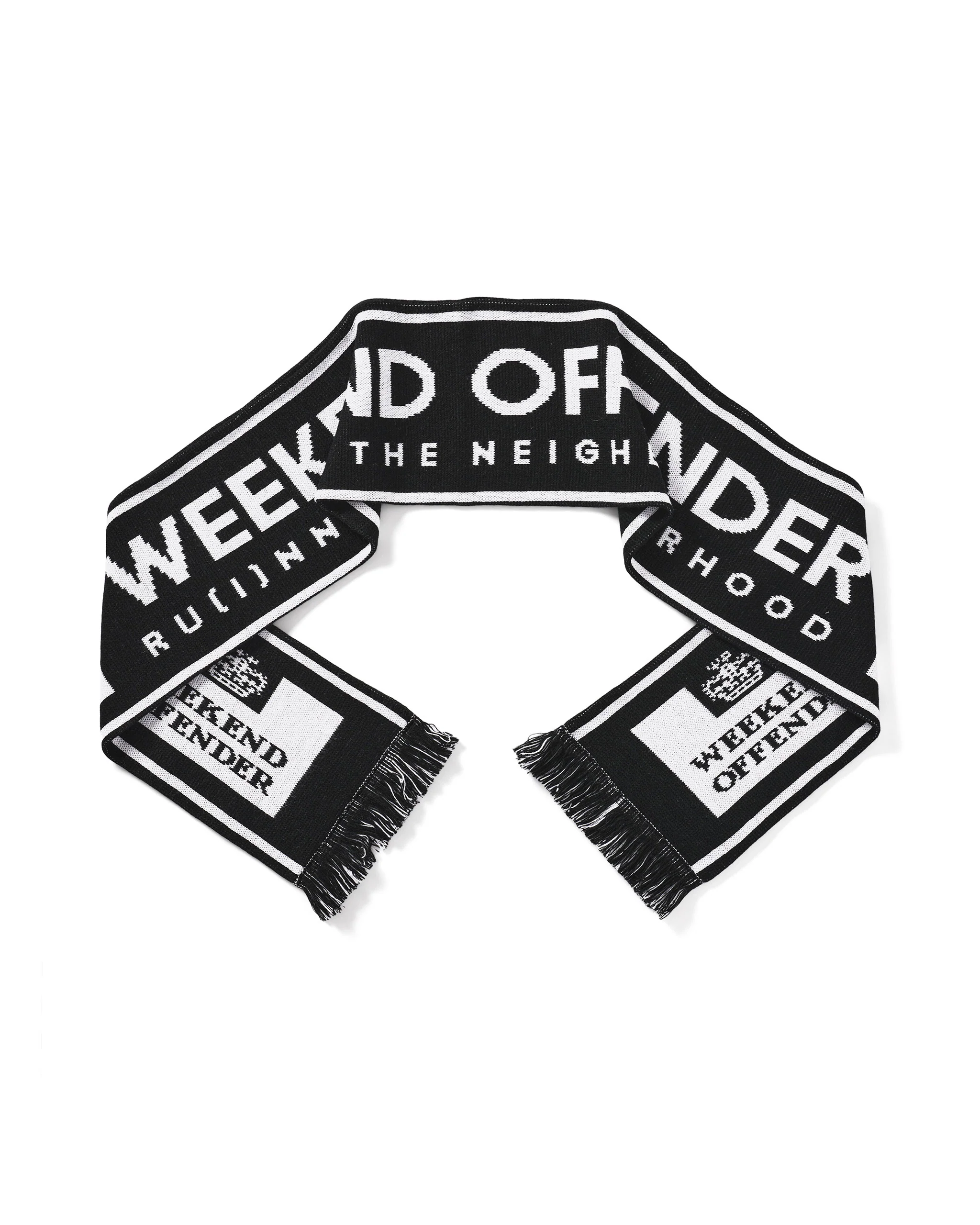 Weekend Offender Scarf Black - Image 5