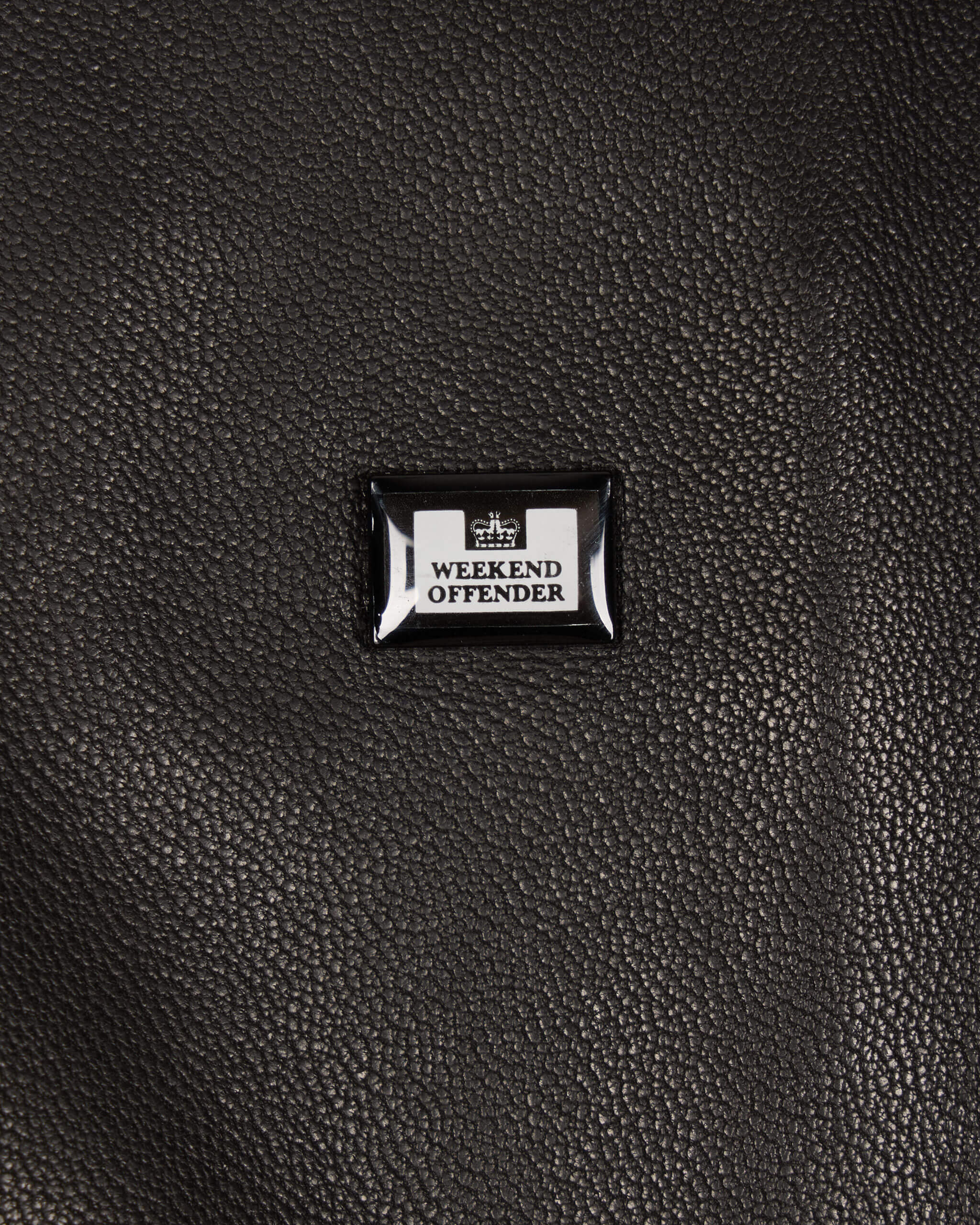 Wythenshawe Leather Jacket Black - Image 11