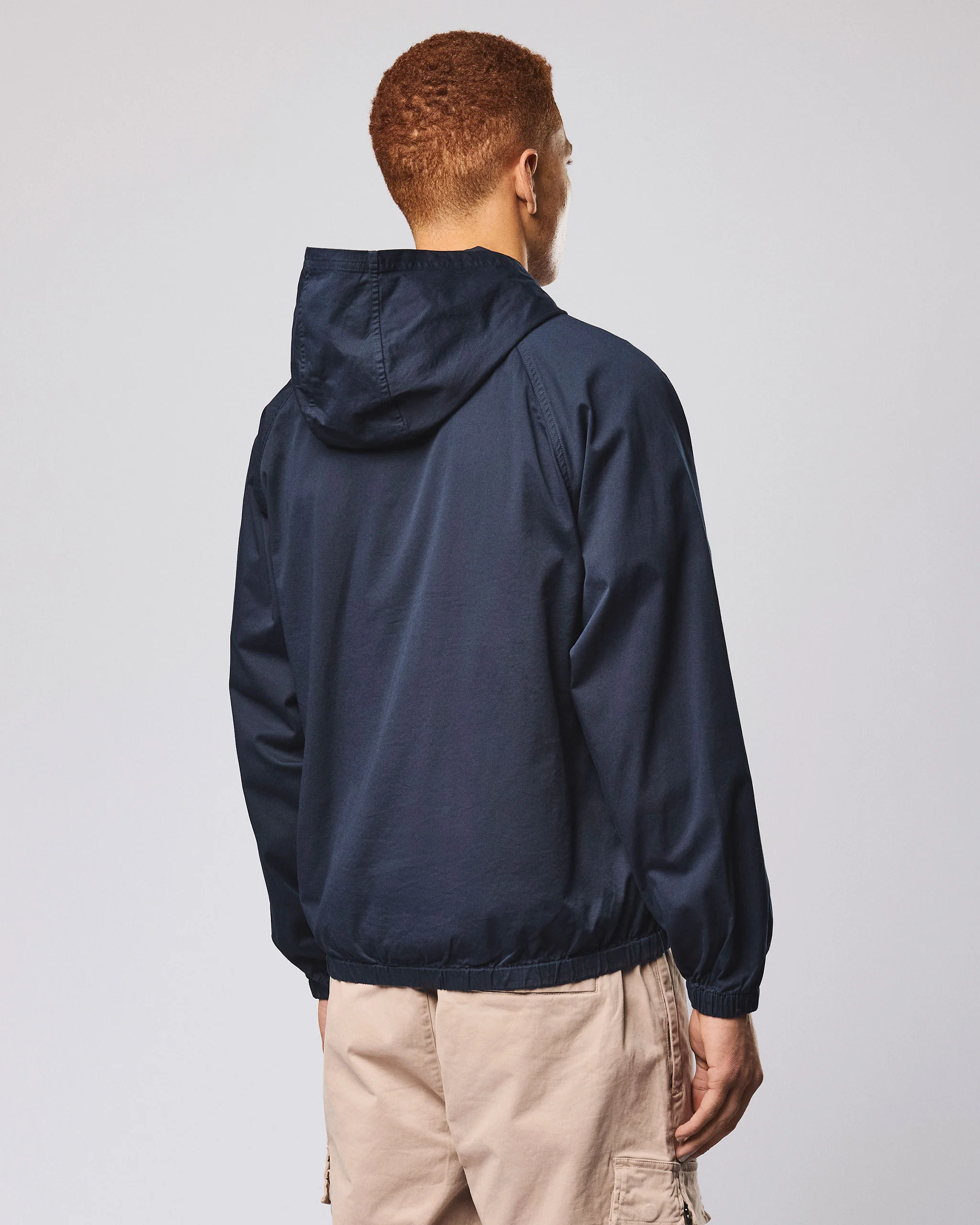 Zagora Windbreaker Jacket Navy - Image 5