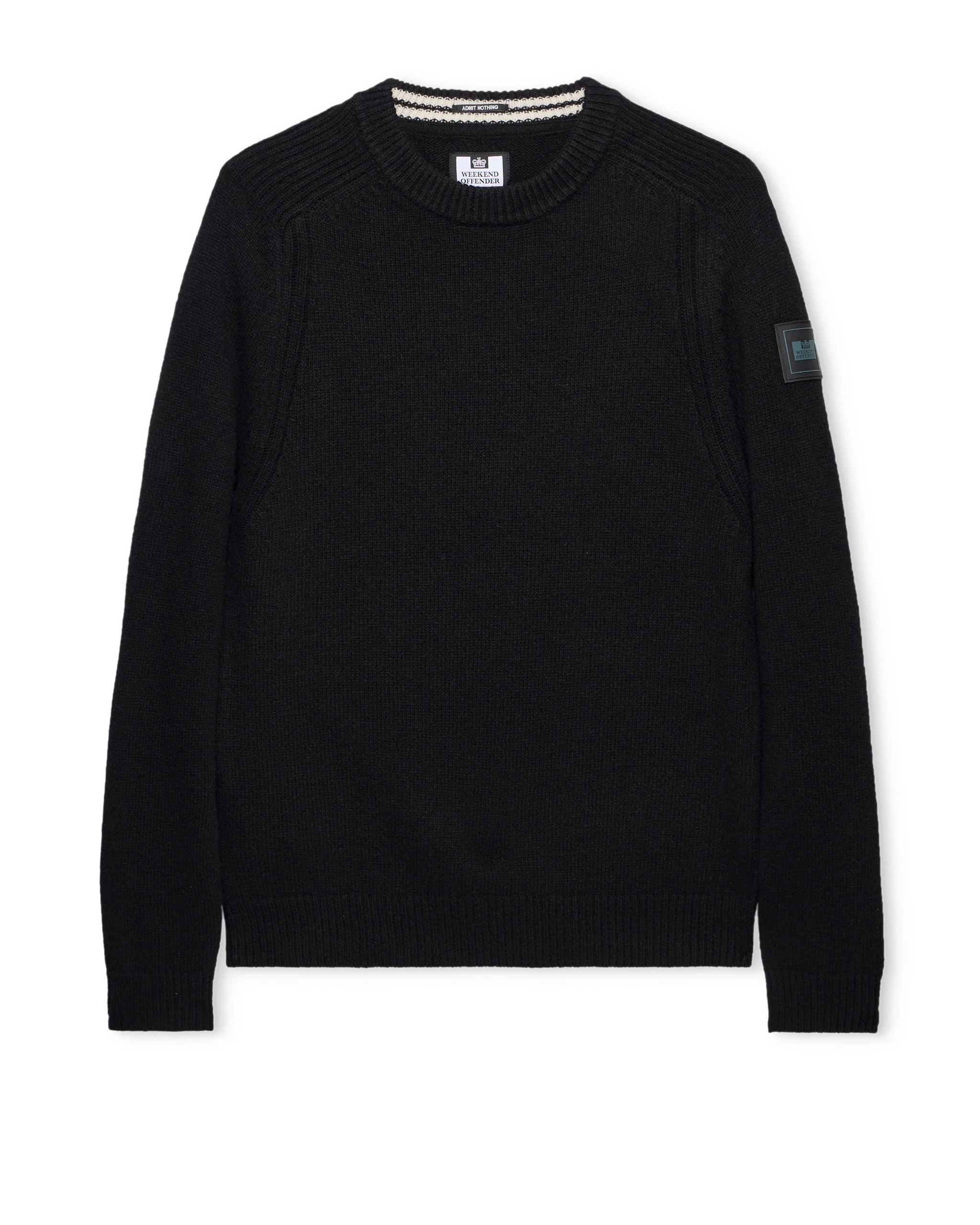 Zagreb Wool Jumper Black