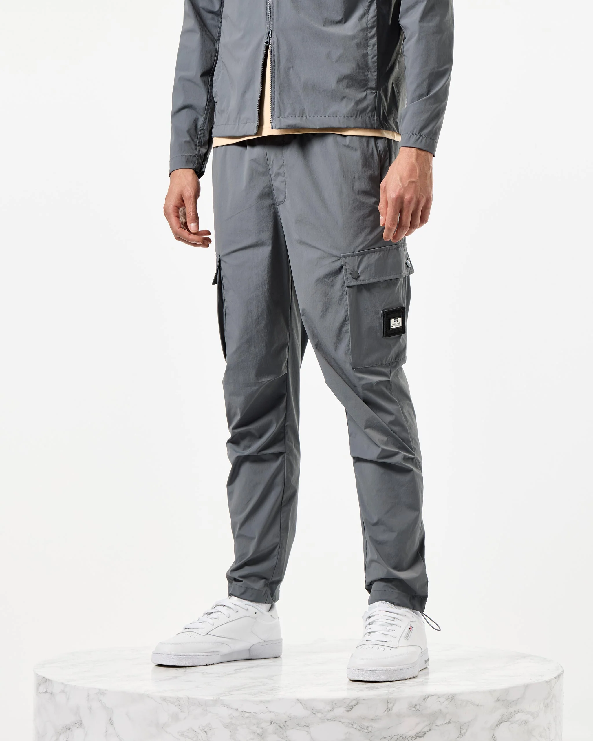 Zanardi Relaxed Technical Pants Zinc - Image 3