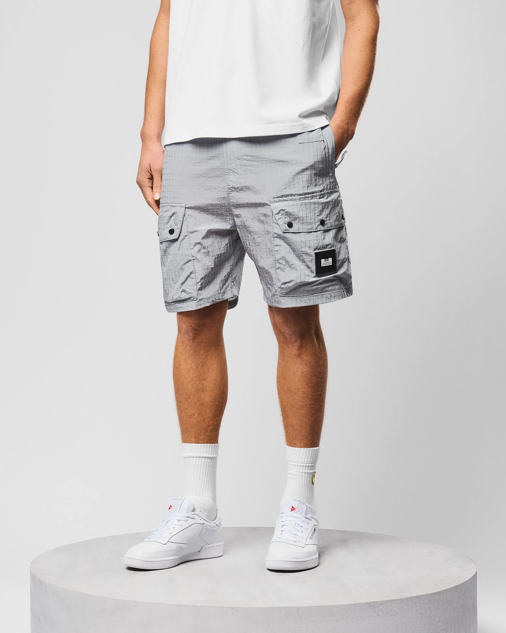 Zemmouri Cargo Short Smokey Grey - Image 3