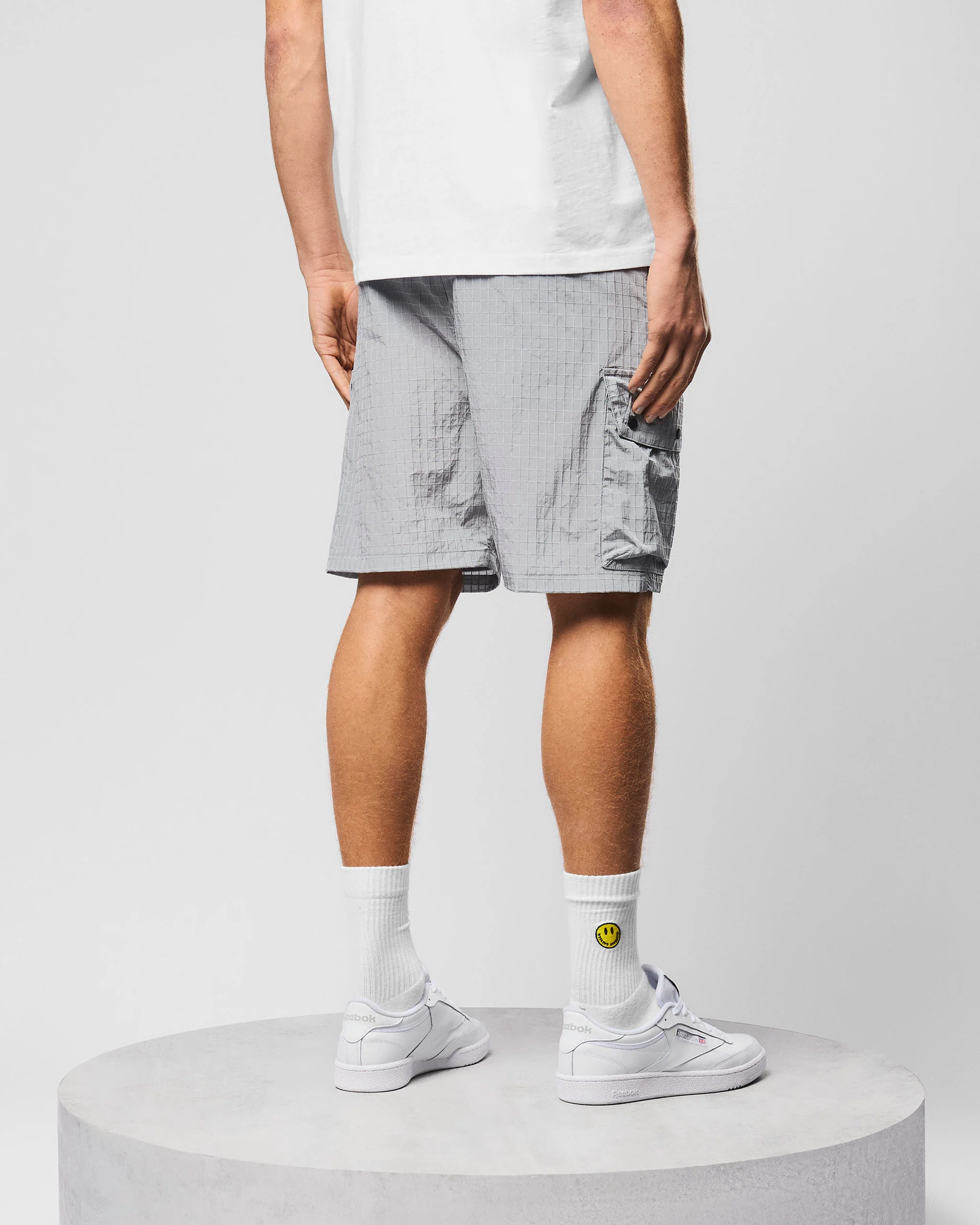 Zemmouri Cargo Short Smokey Grey - Image 4