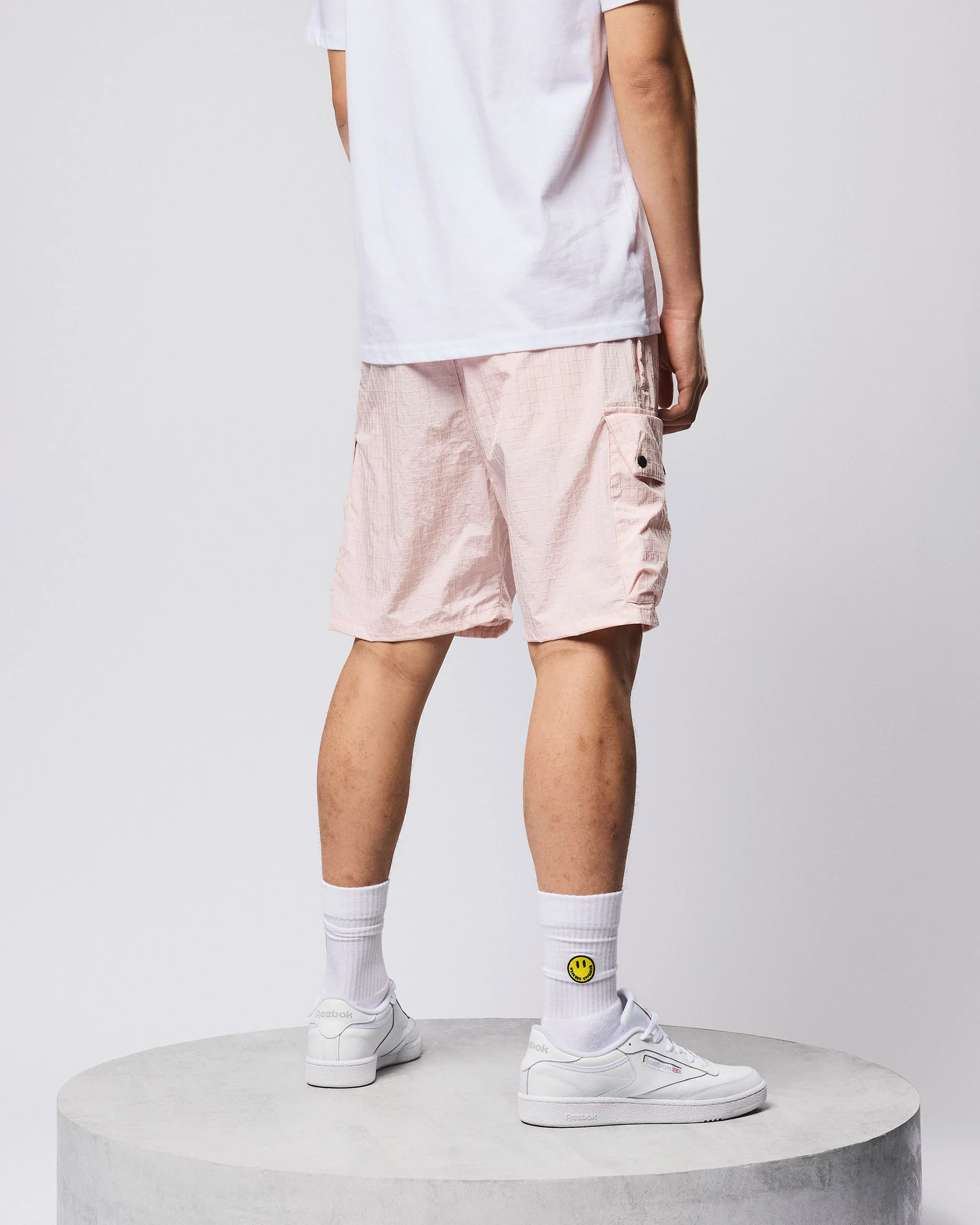 Zemmouri Cargo Short Soft Pink - Image 4