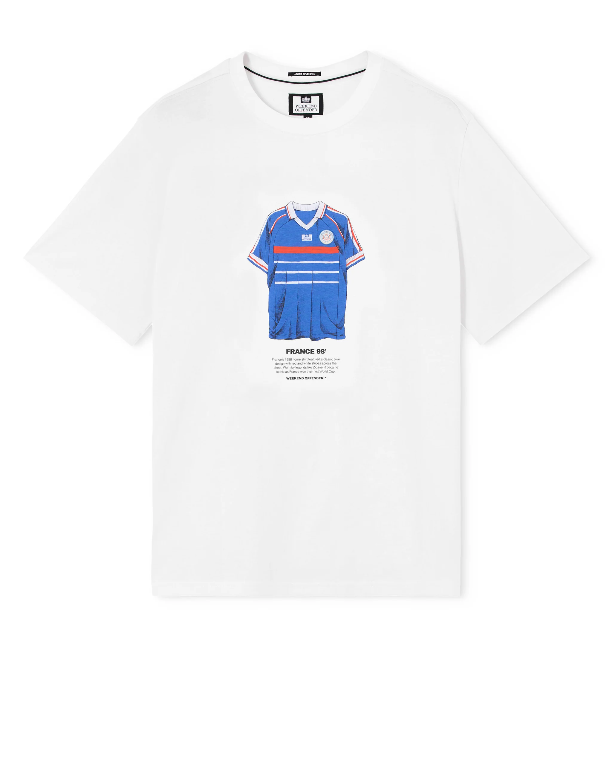 Zidane Graphic T-Shirt White